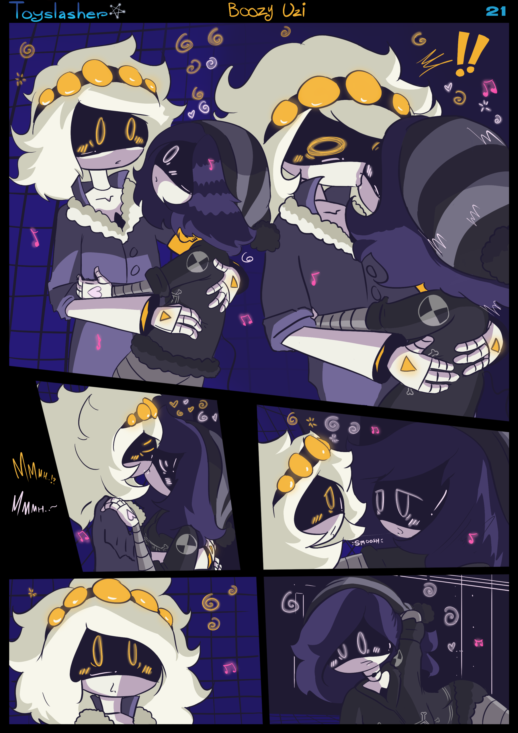 Boozy Uzi! porn comic picture 22