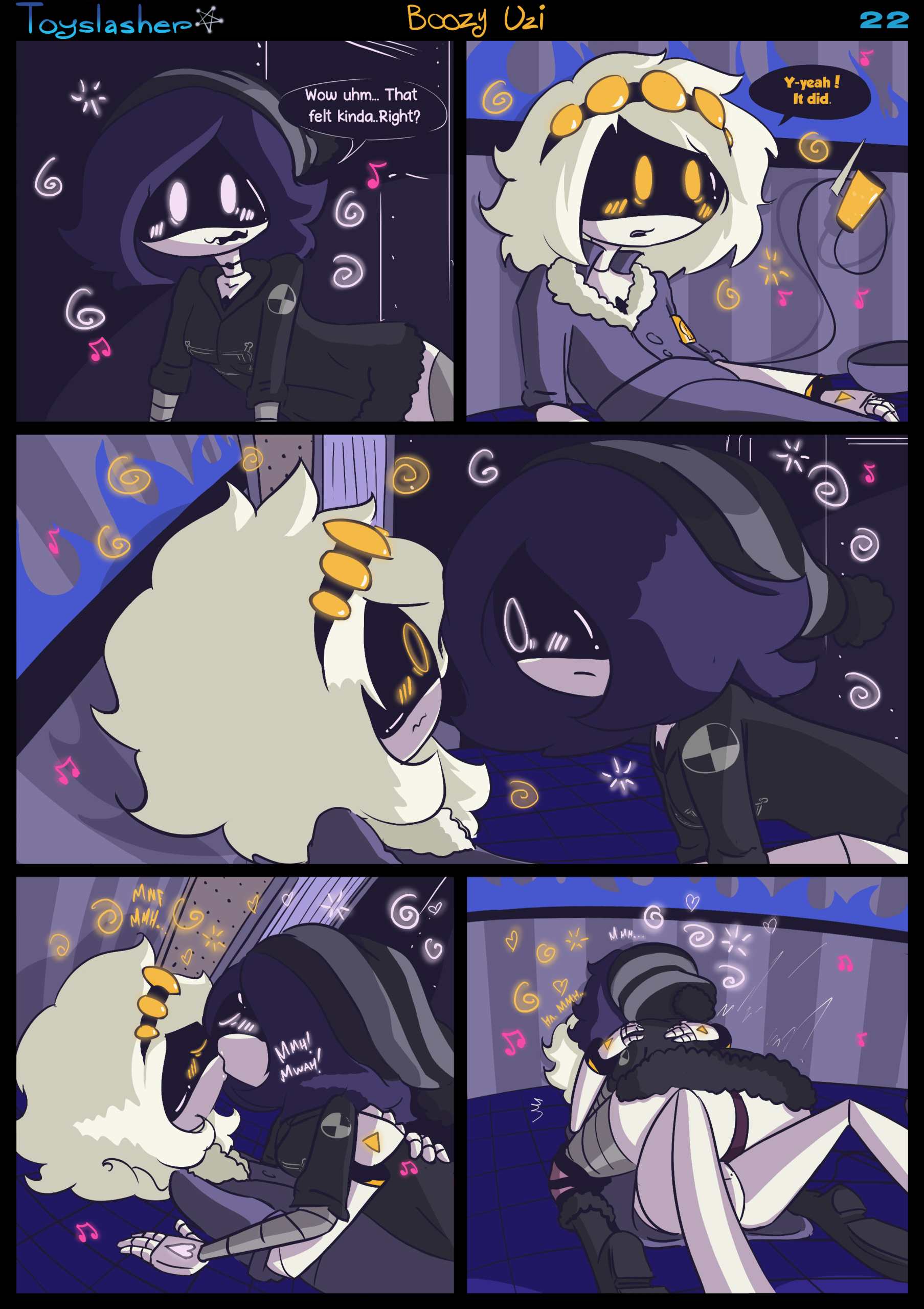 Boozy Uzi! porn comic picture 23