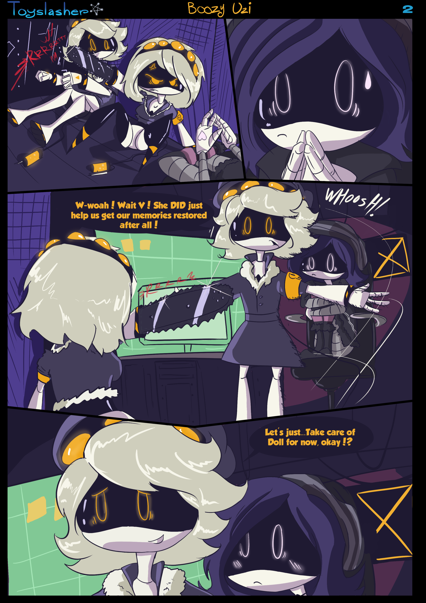 Boozy Uzi! porn comic picture 3