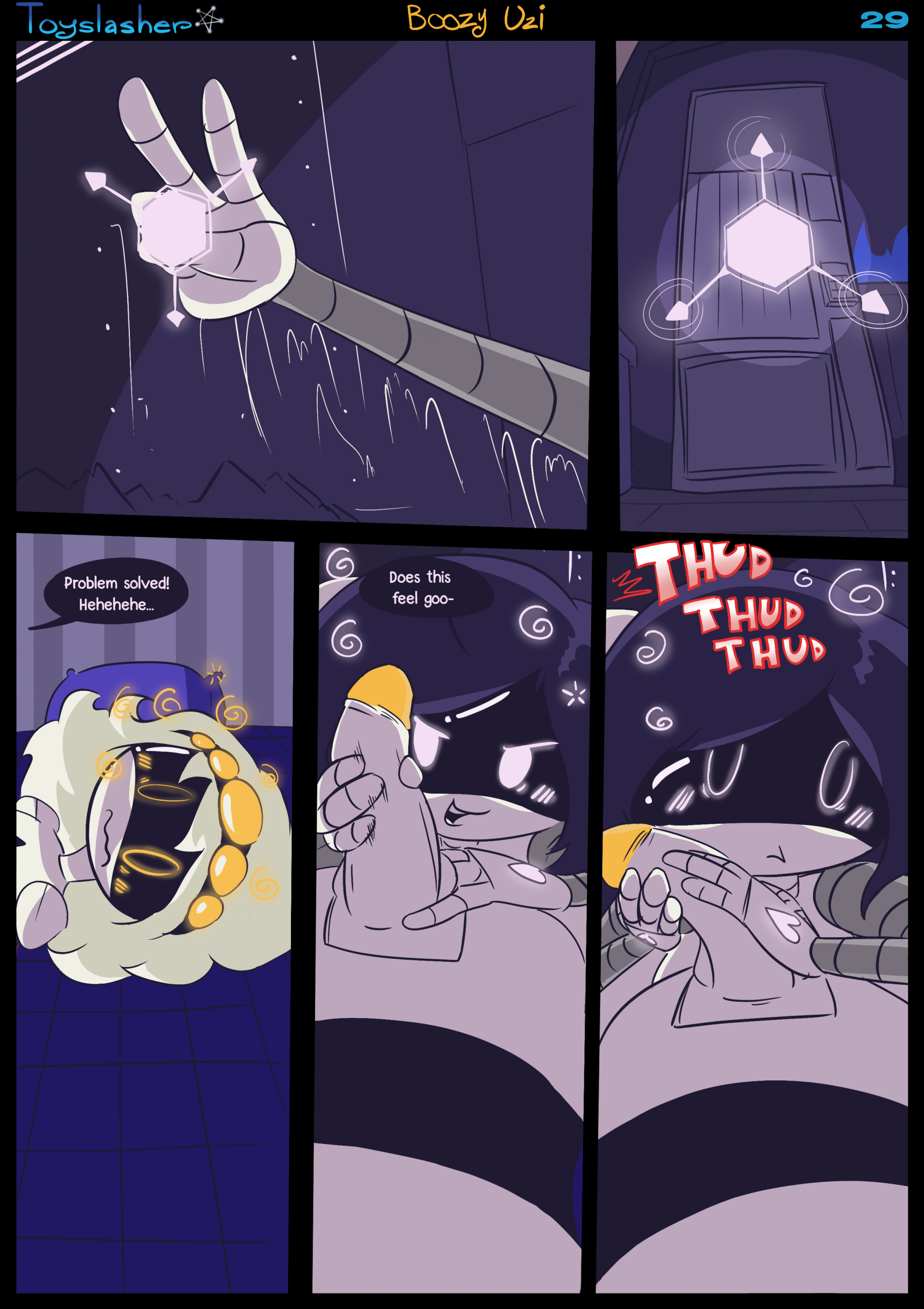 Boozy Uzi! porn comic picture 30