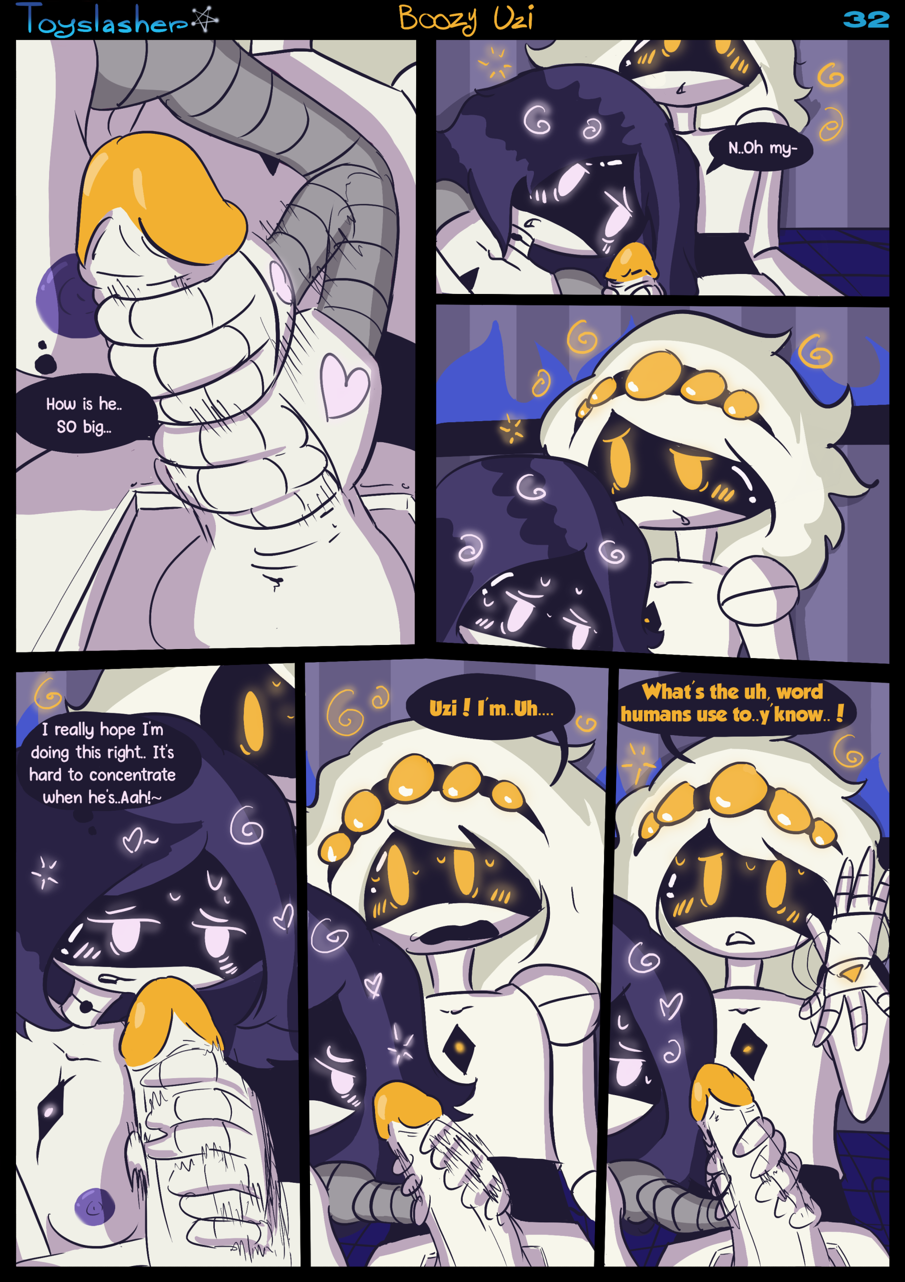 Boozy Uzi! porn comic picture 33