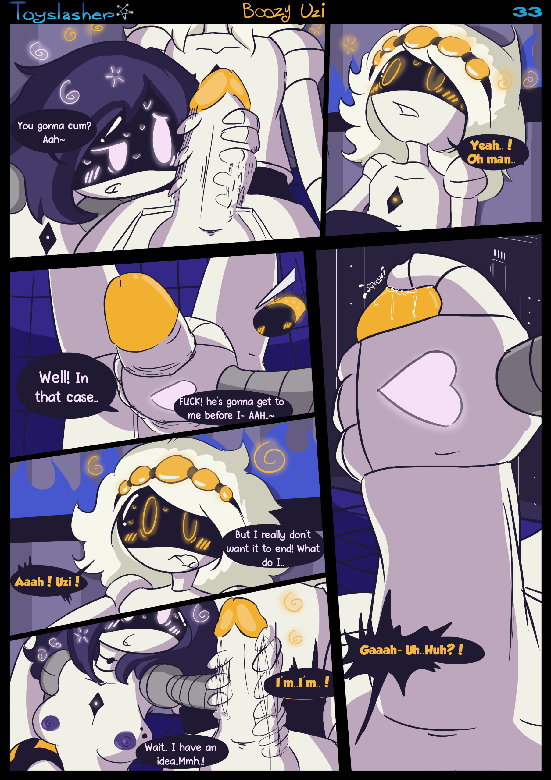 Boozy Uzi! porn comic picture 34