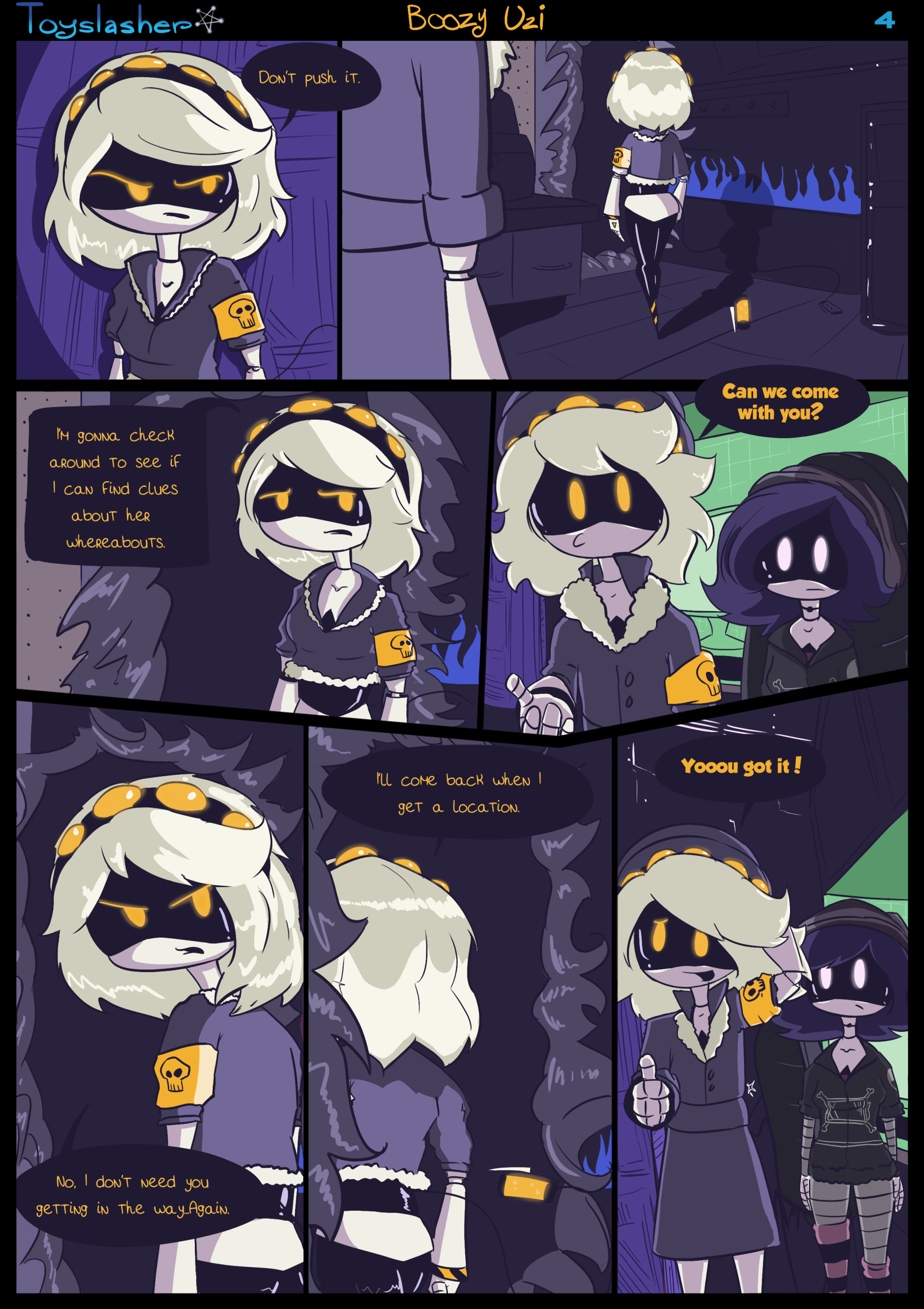 Boozy Uzi! porn comic picture 5