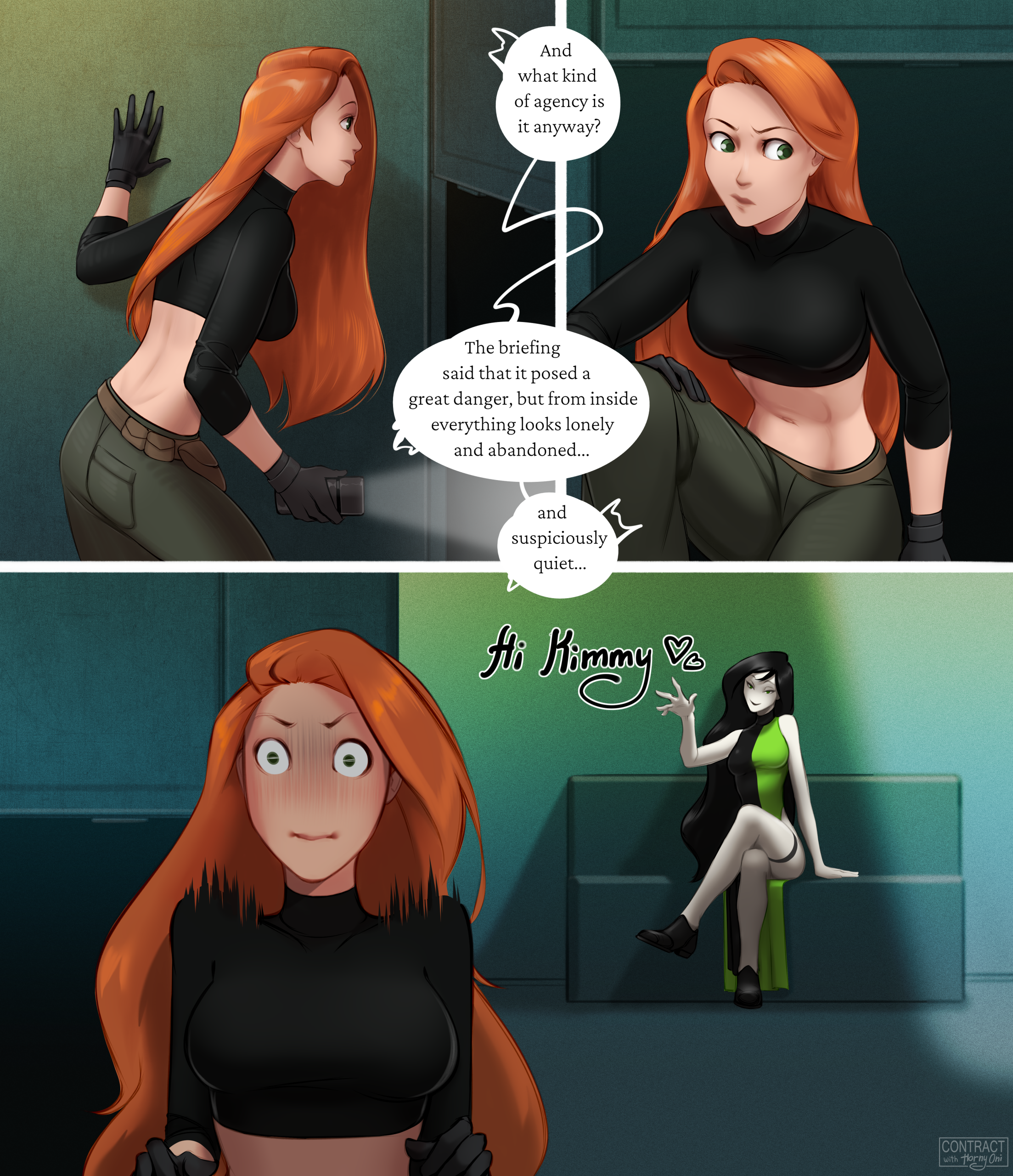 Contract with Shego porn comic picture 2