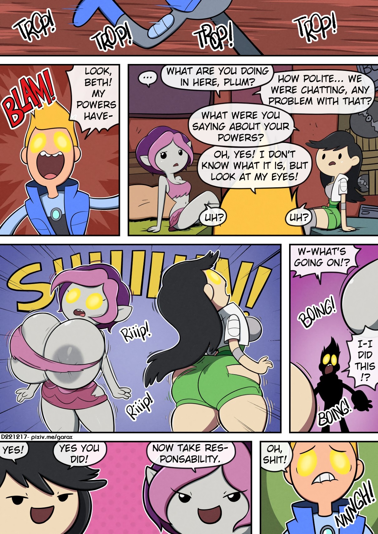 Cumest Warriors porn comic picture 1