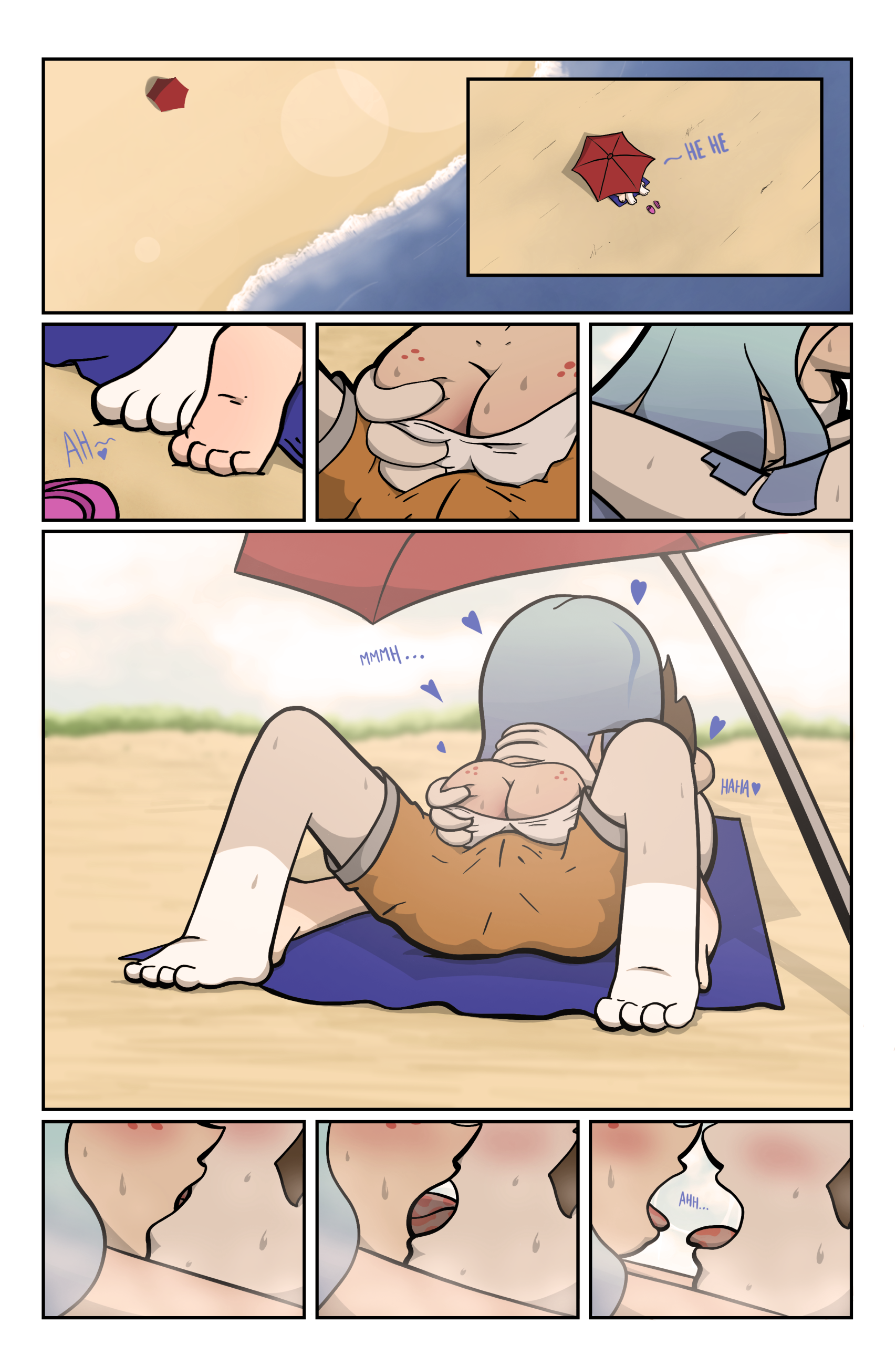 Summer Moans porn comic picture 3