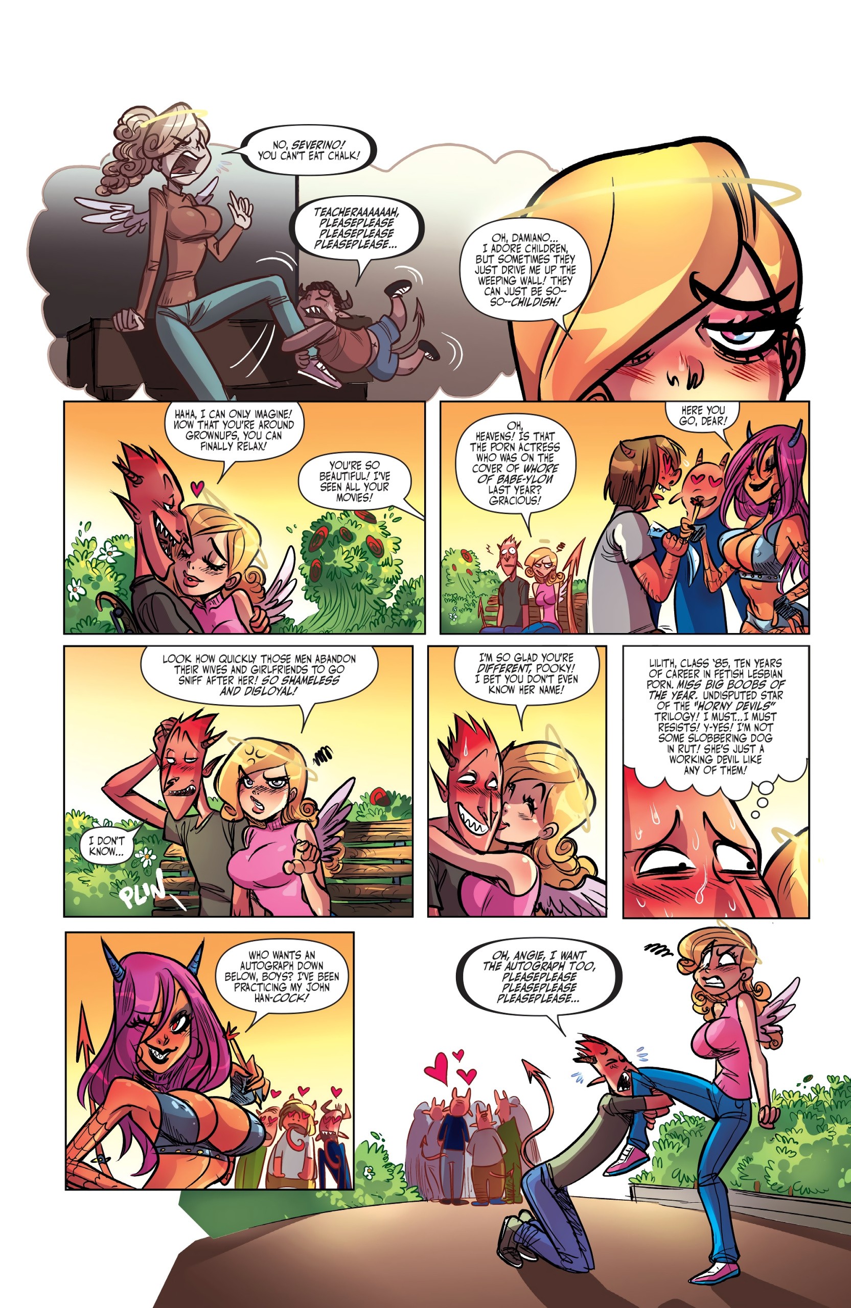 Un Sacred by Mirka Andolfo Issue 2 porn comic picture 10