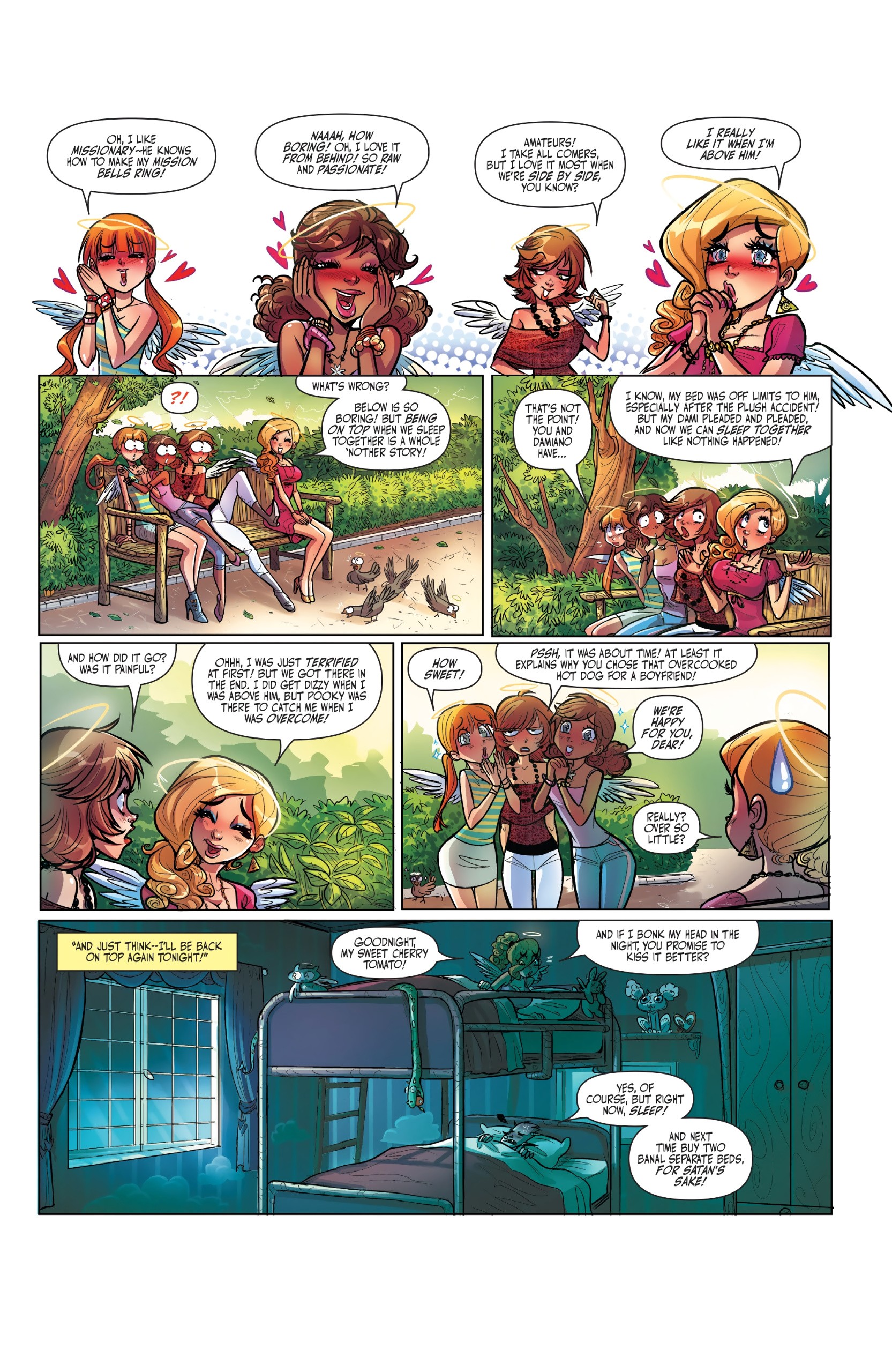 Un Sacred by Mirka Andolfo Issue 2 porn comic picture 11