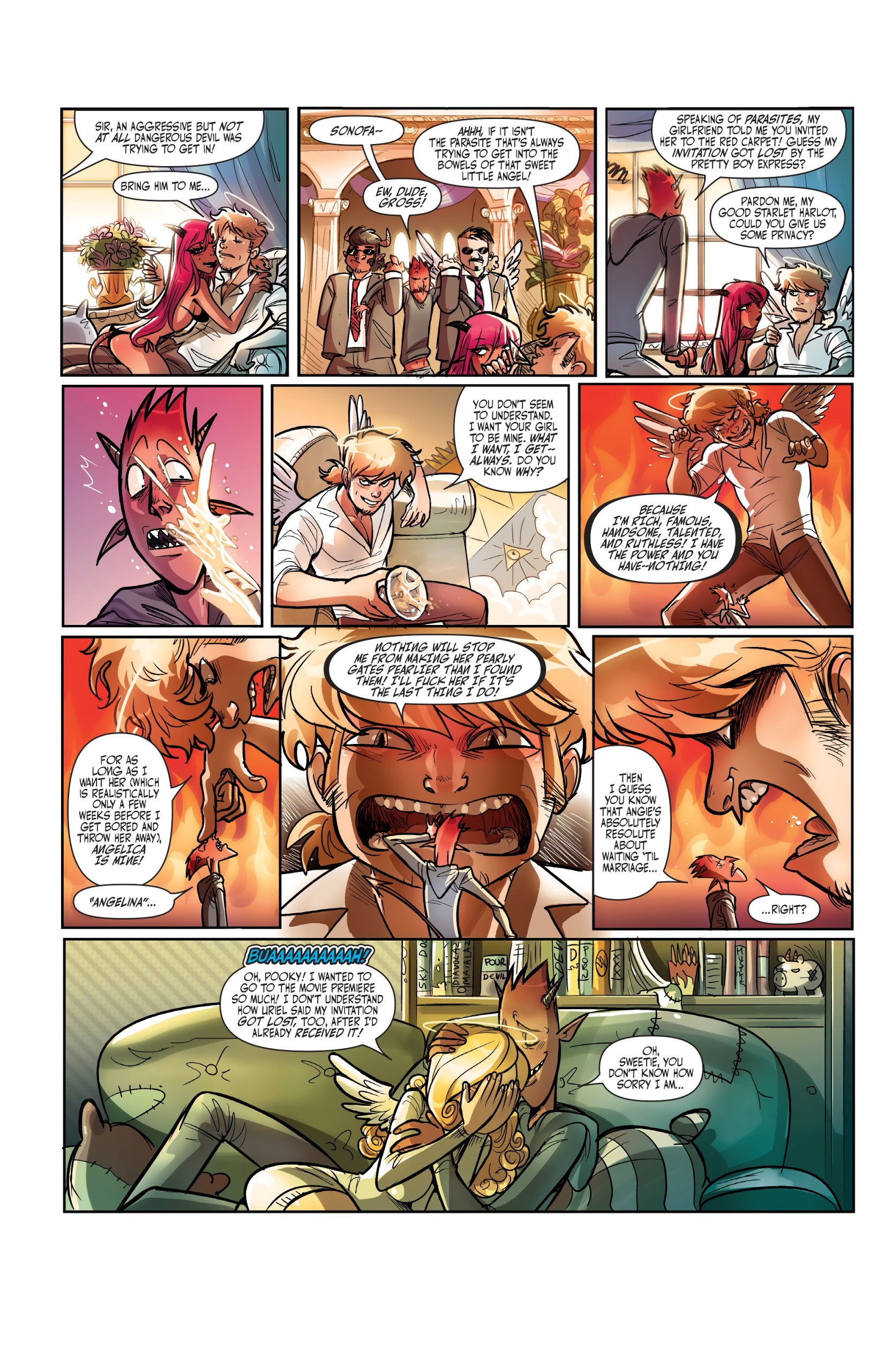 Un Sacred by Mirka Andolfo Issue 2 porn comic picture 14
