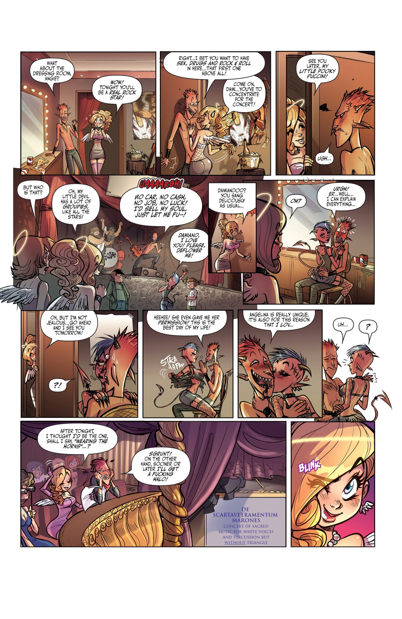 Un Sacred by Mirka Andolfo Issue 2 porn comic picture 17