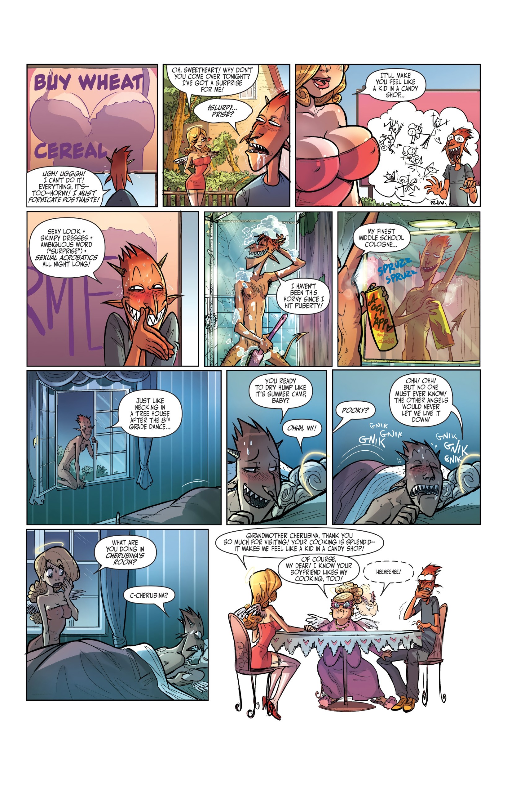 Un Sacred by Mirka Andolfo Issue 2 porn comic picture 18