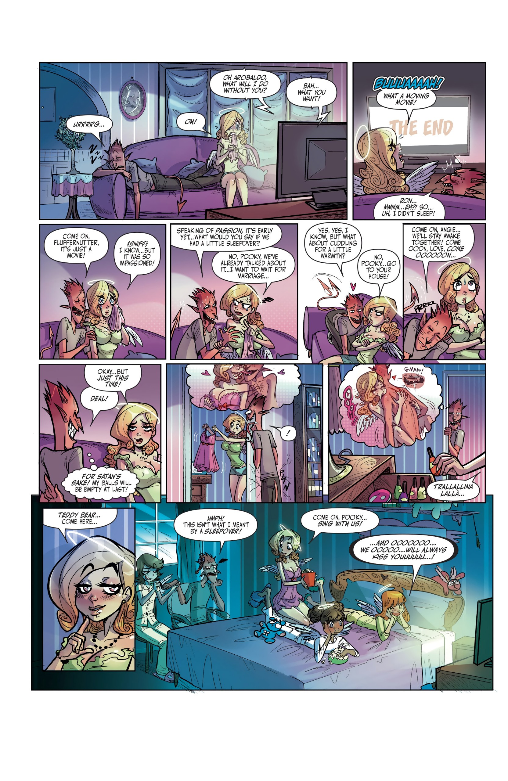 Un Sacred by Mirka Andolfo Issue 2 porn comic picture 19