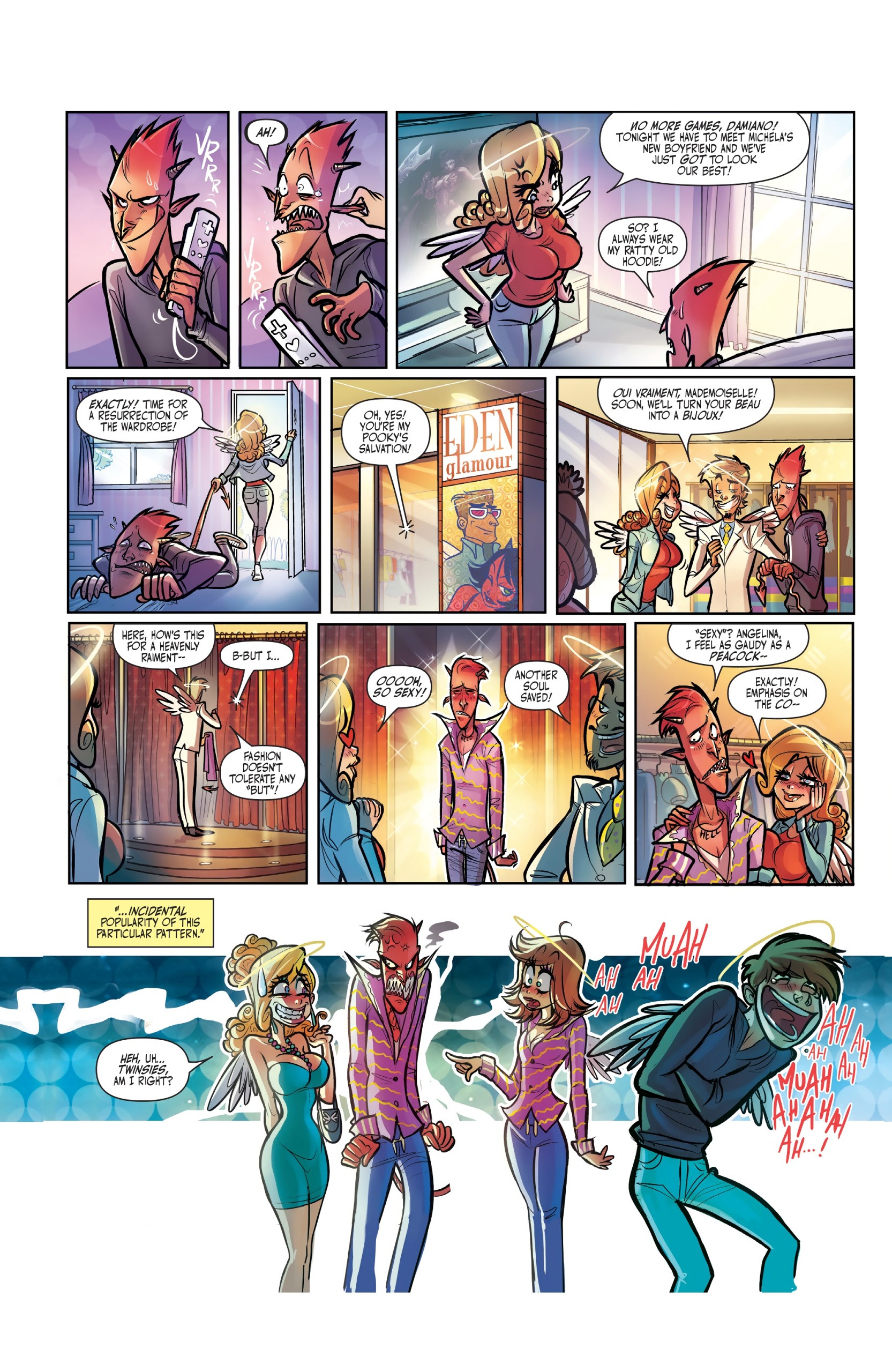 Un Sacred by Mirka Andolfo Issue 2 porn comic picture 2
