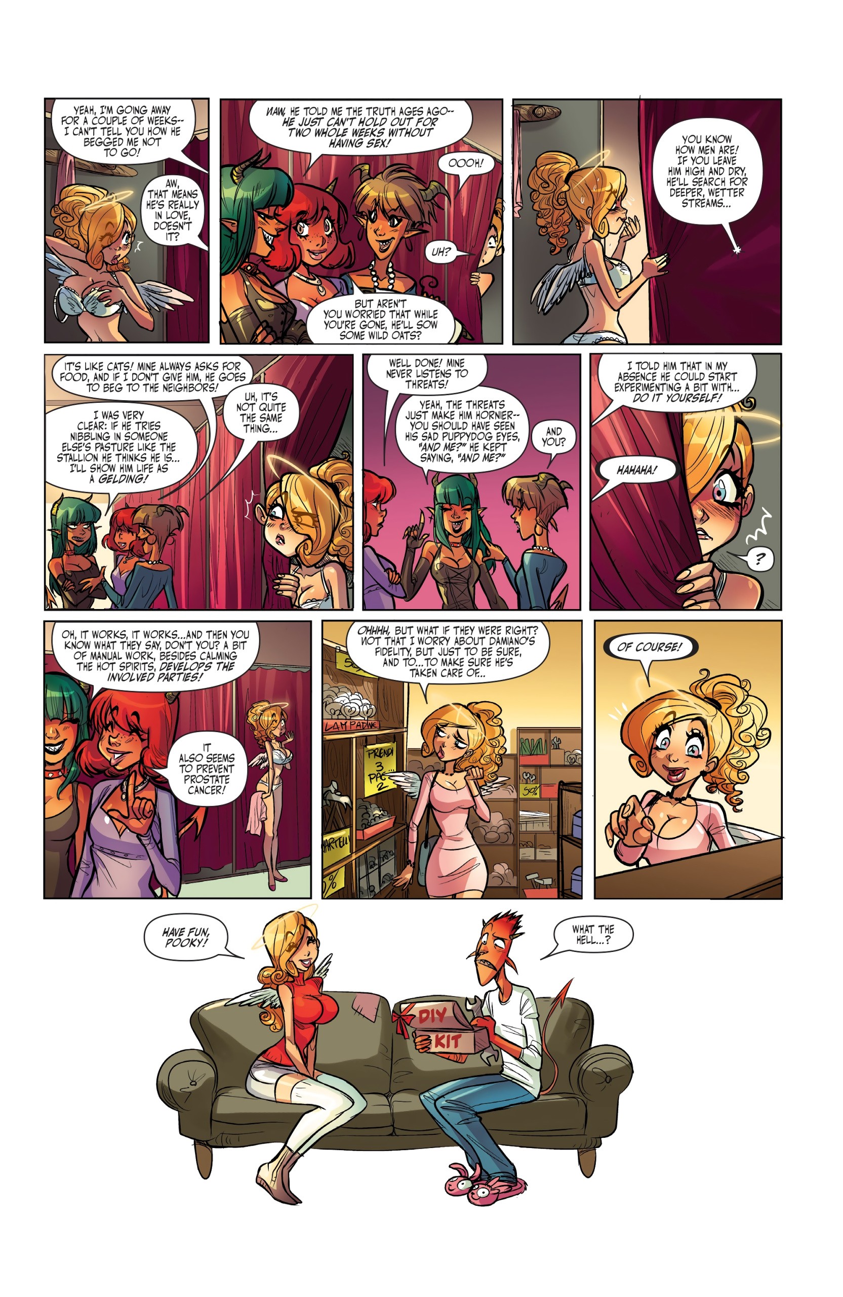 Un Sacred by Mirka Andolfo Issue 2 porn comic picture 20