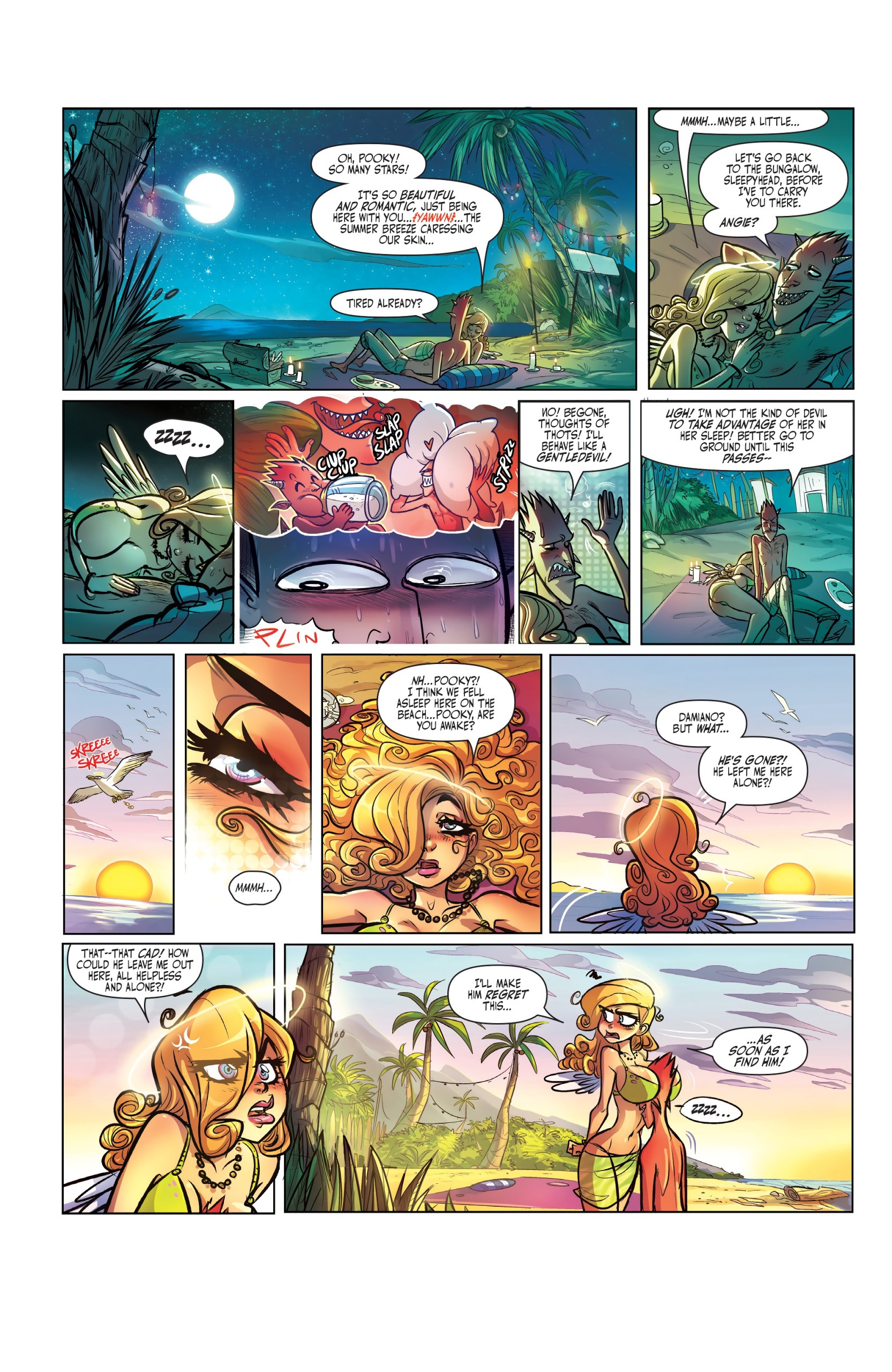 Un Sacred by Mirka Andolfo Issue 2 porn comic picture 4