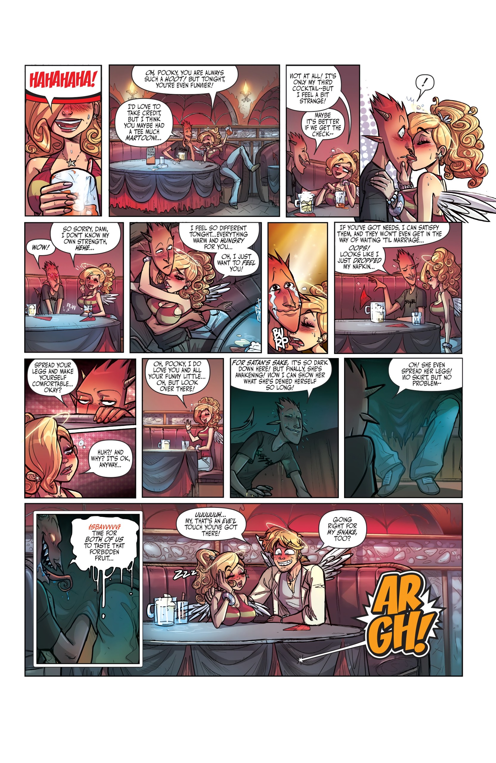 Un Sacred by Mirka Andolfo Issue 2 porn comic picture 5