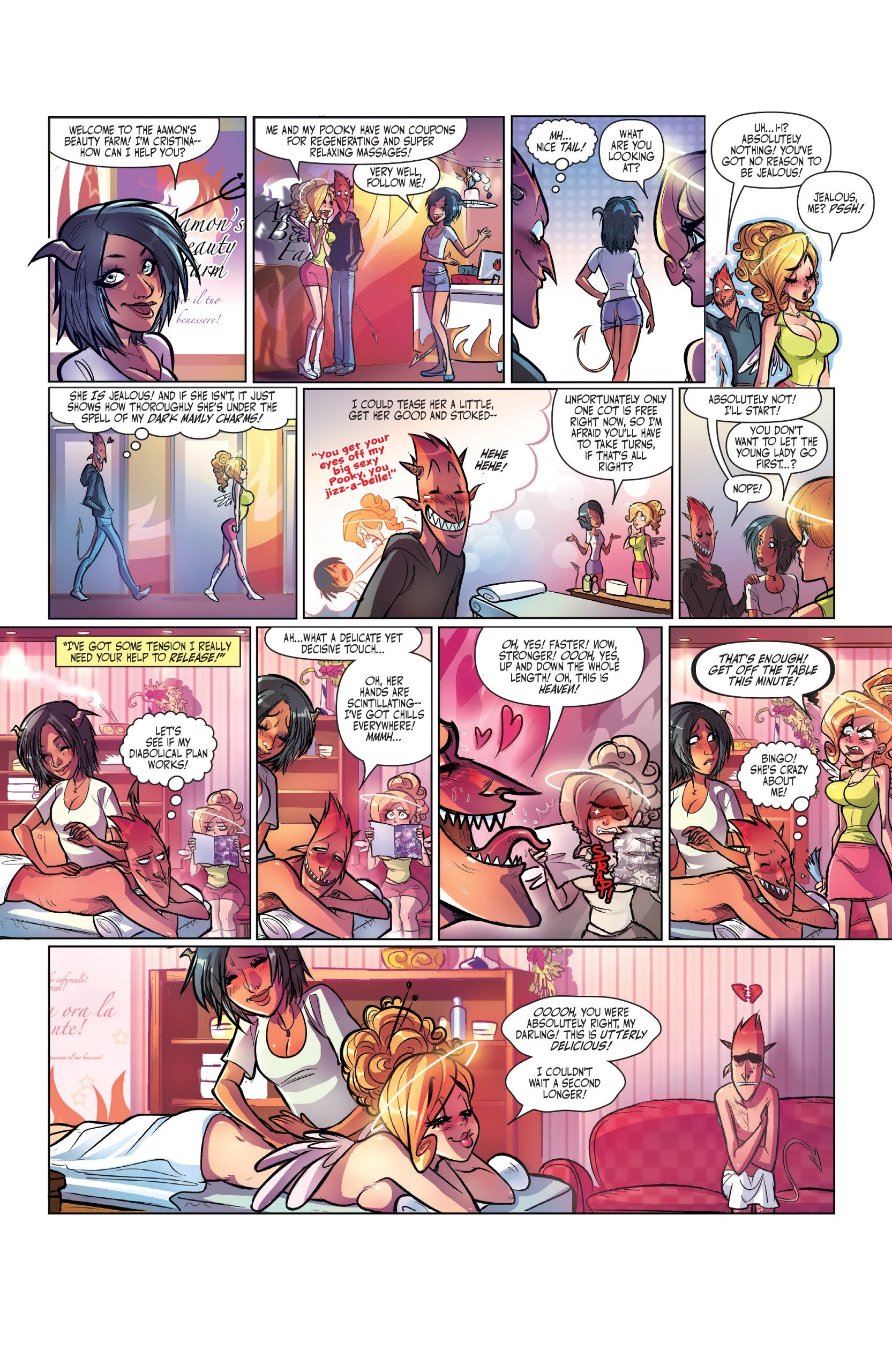 Un Sacred by Mirka Andolfo Issue 2 porn comic picture 6