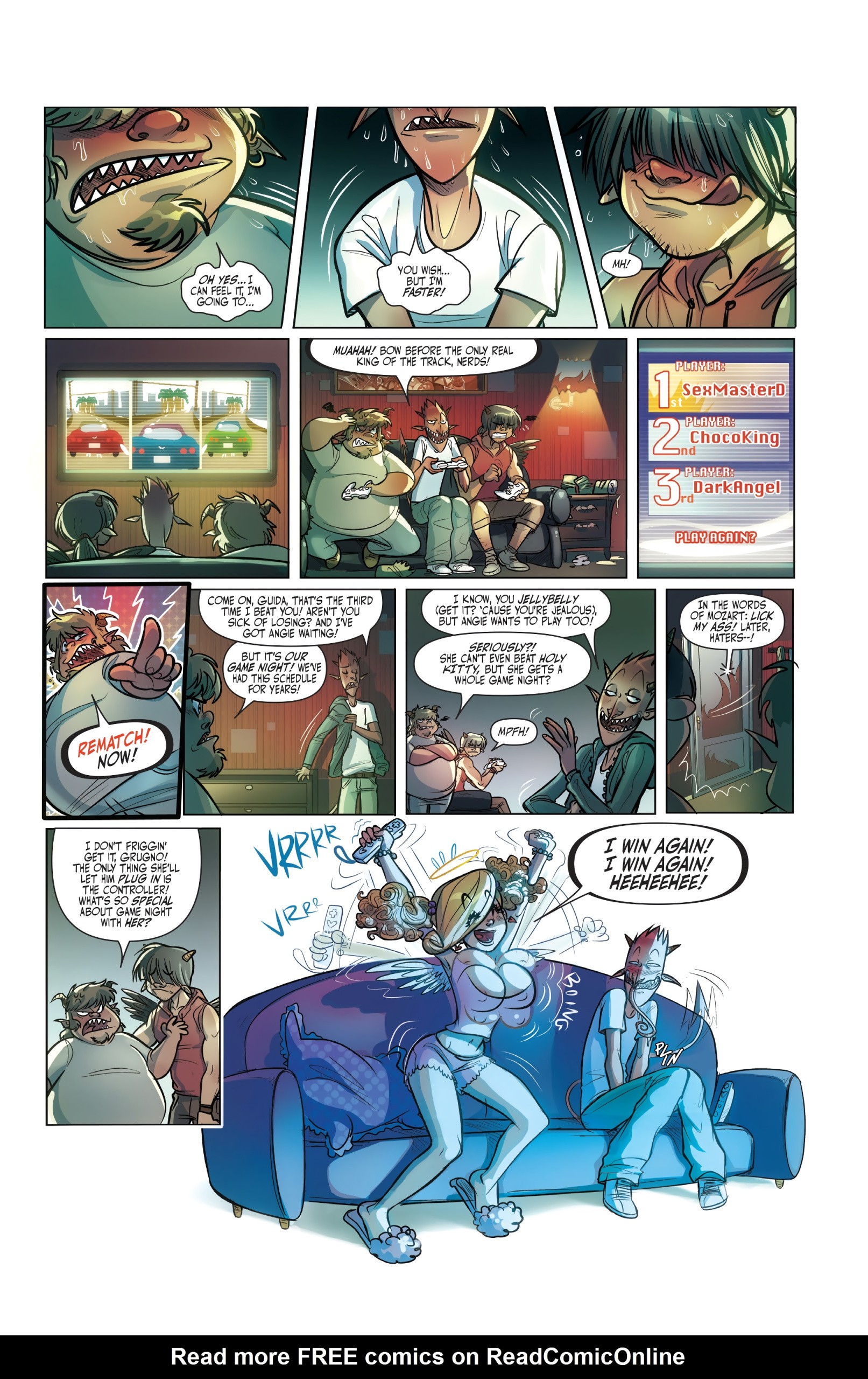 Un Sacred by Mirka Andolfo Issue 2 porn comic picture 7