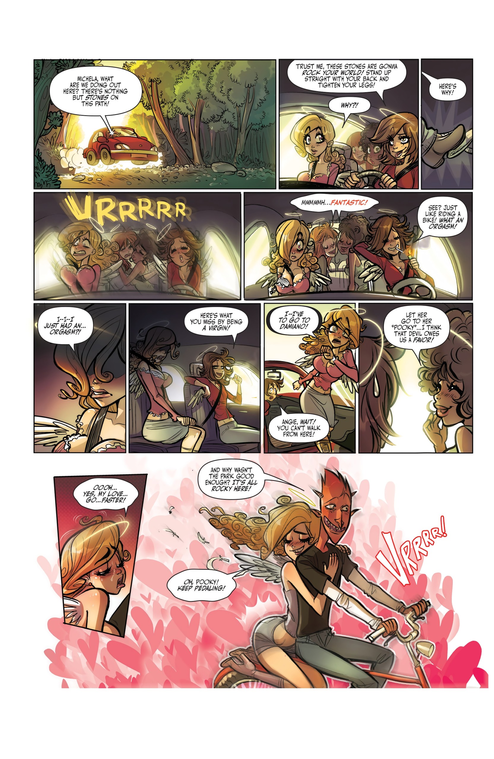 Un Sacred by Mirka Andolfo Issue 2 porn comic picture 8