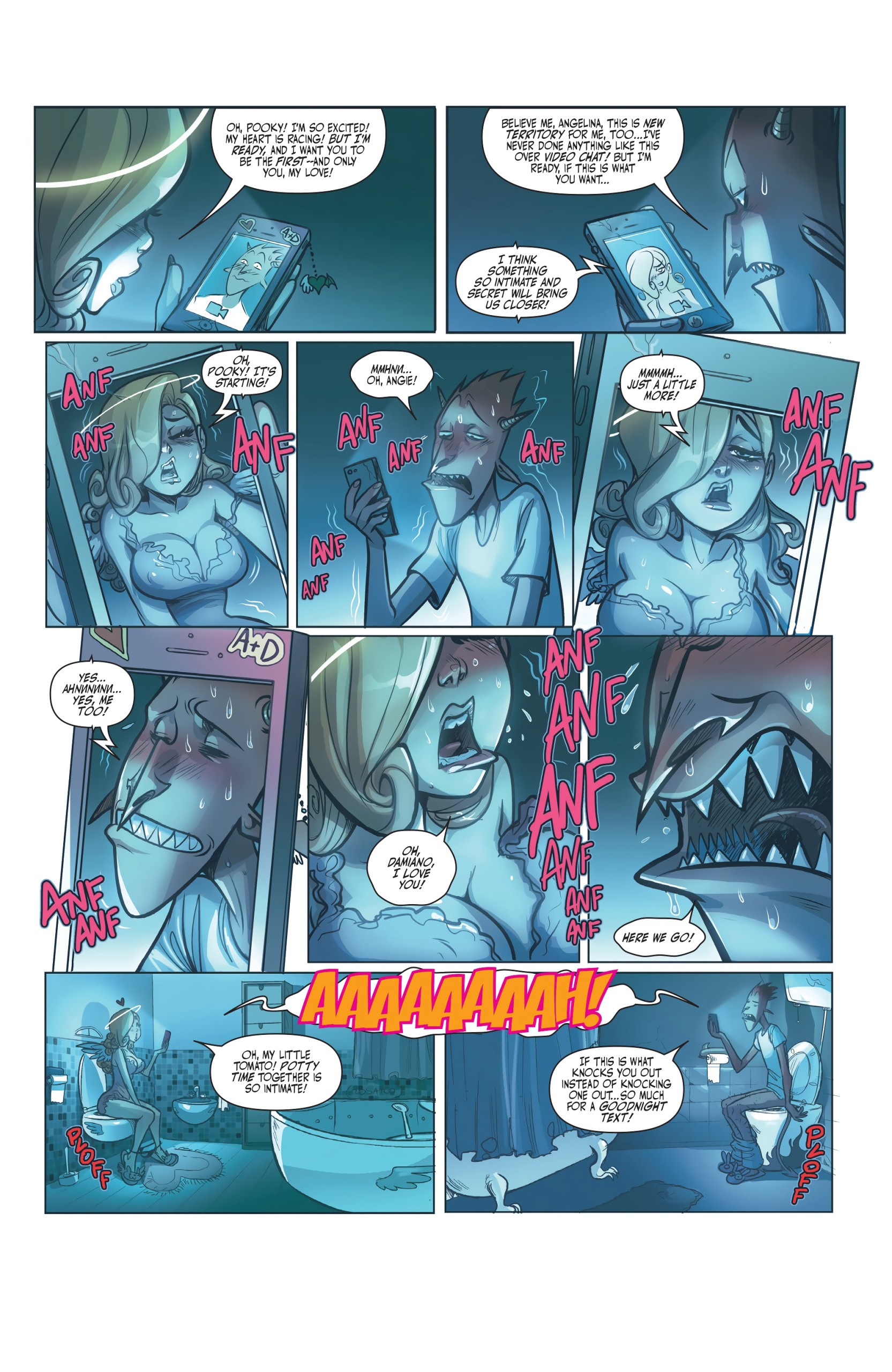 Un Sacred by Mirka Andolfo Issue 2 porn comic picture 9