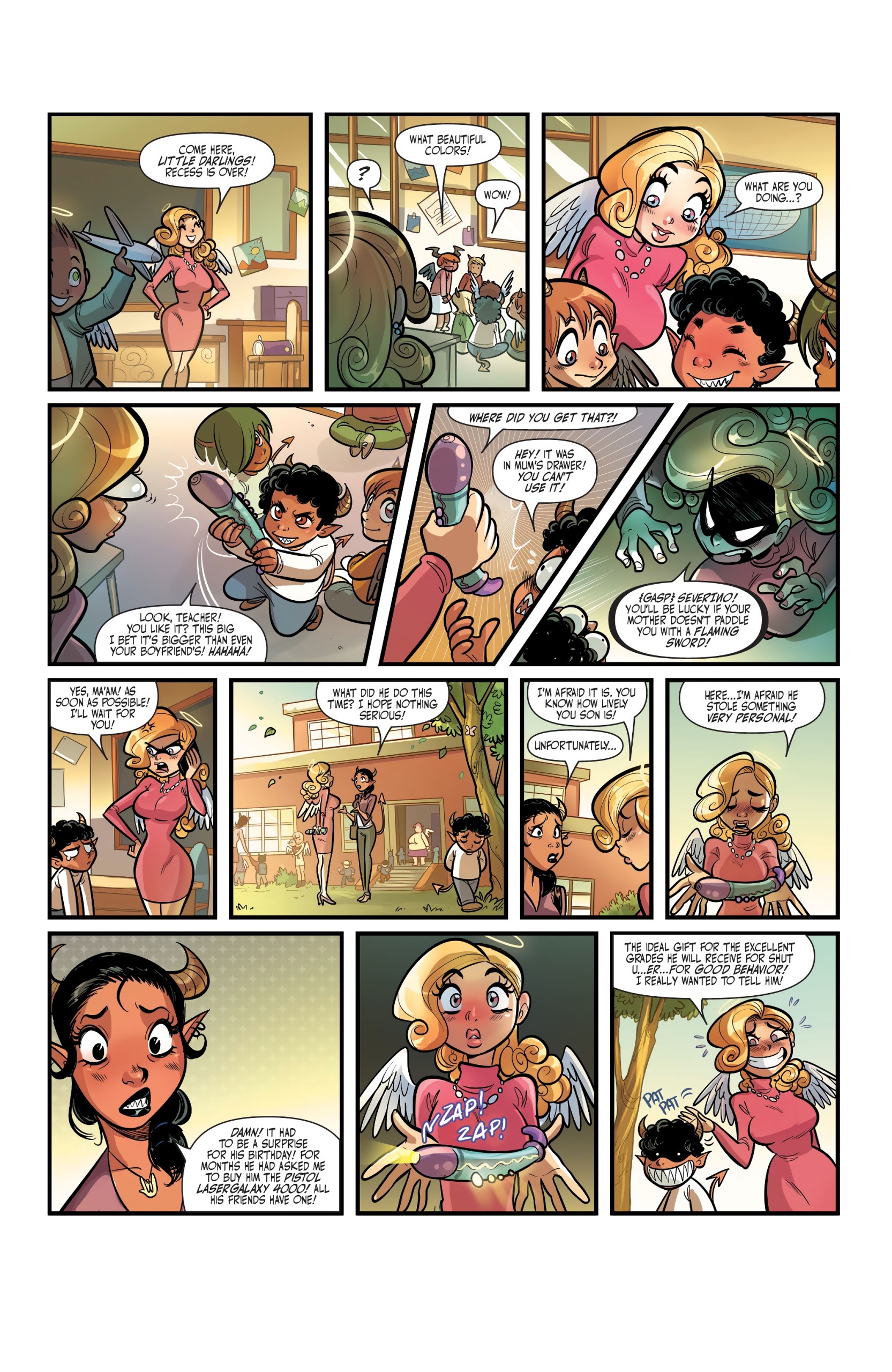 Un Sacred by Mirka Andolfo Issue 4 porn comic picture 16
