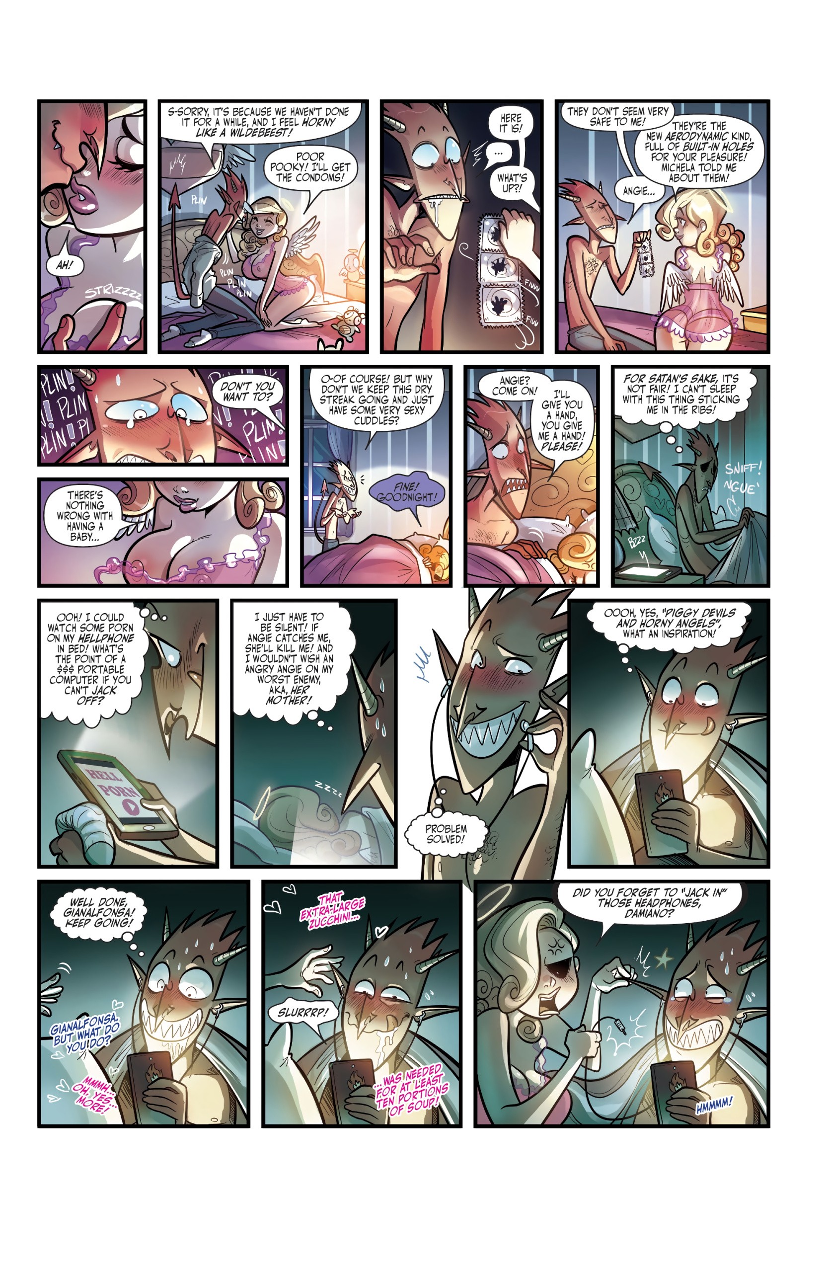 Un Sacred by Mirka Andolfo Issue 4 porn comic picture 17