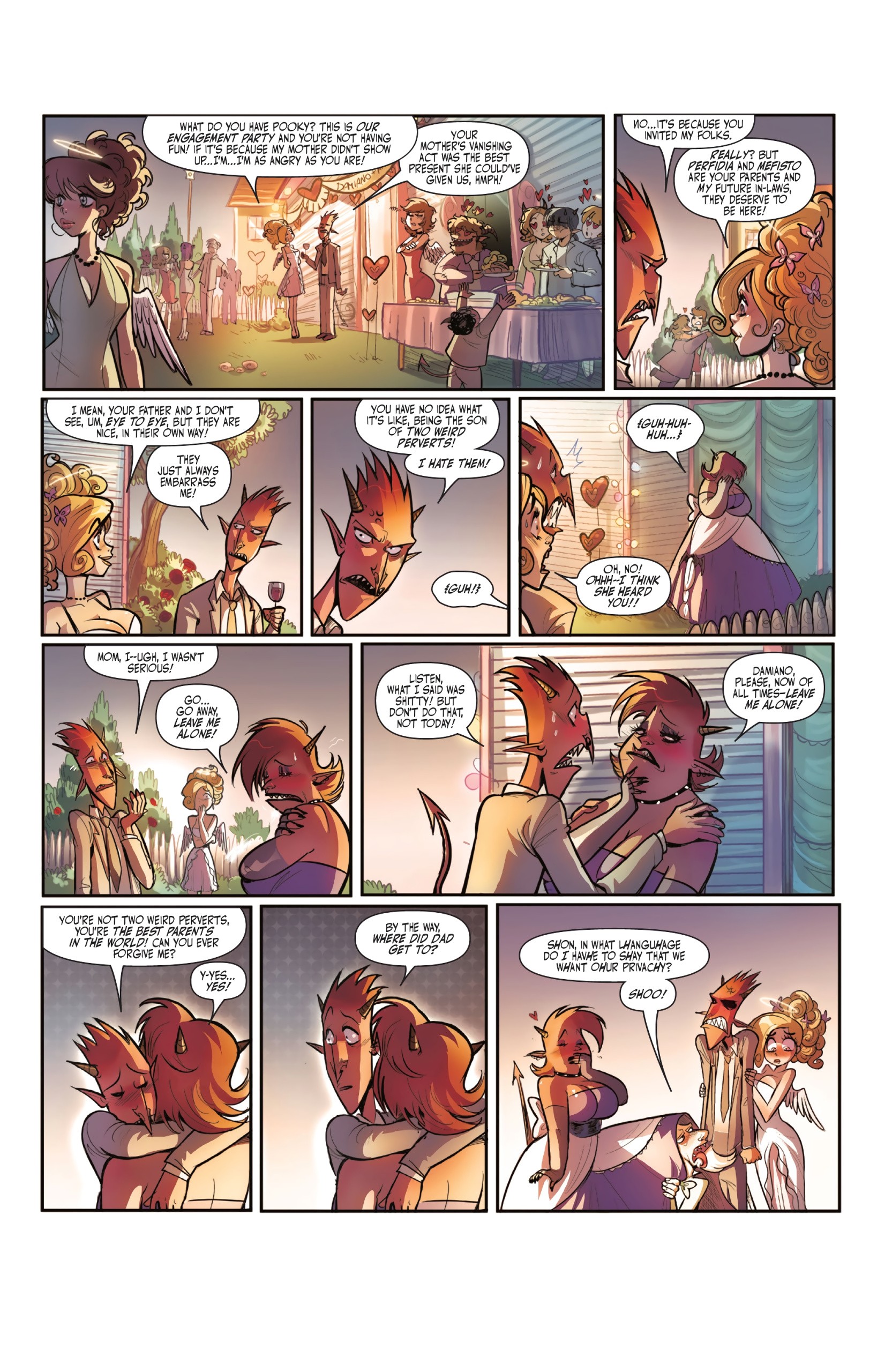 Un Sacred by Mirka Andolfo Issue 4 porn comic picture 18