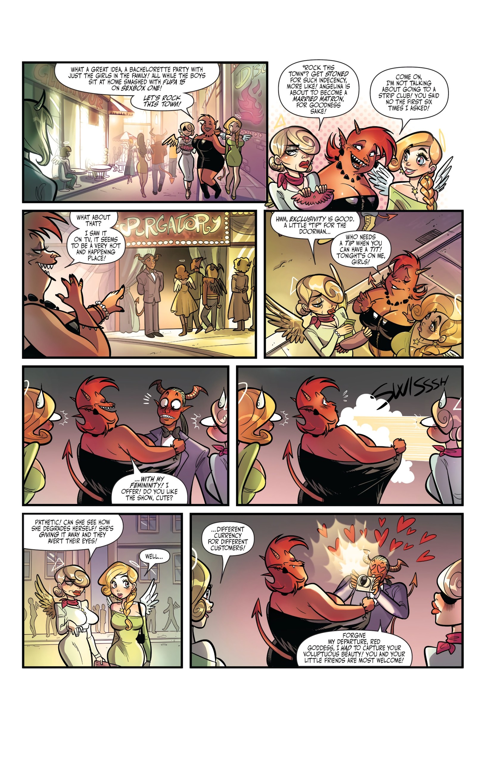 Un Sacred by Mirka Andolfo Issue 4 porn comic picture 19