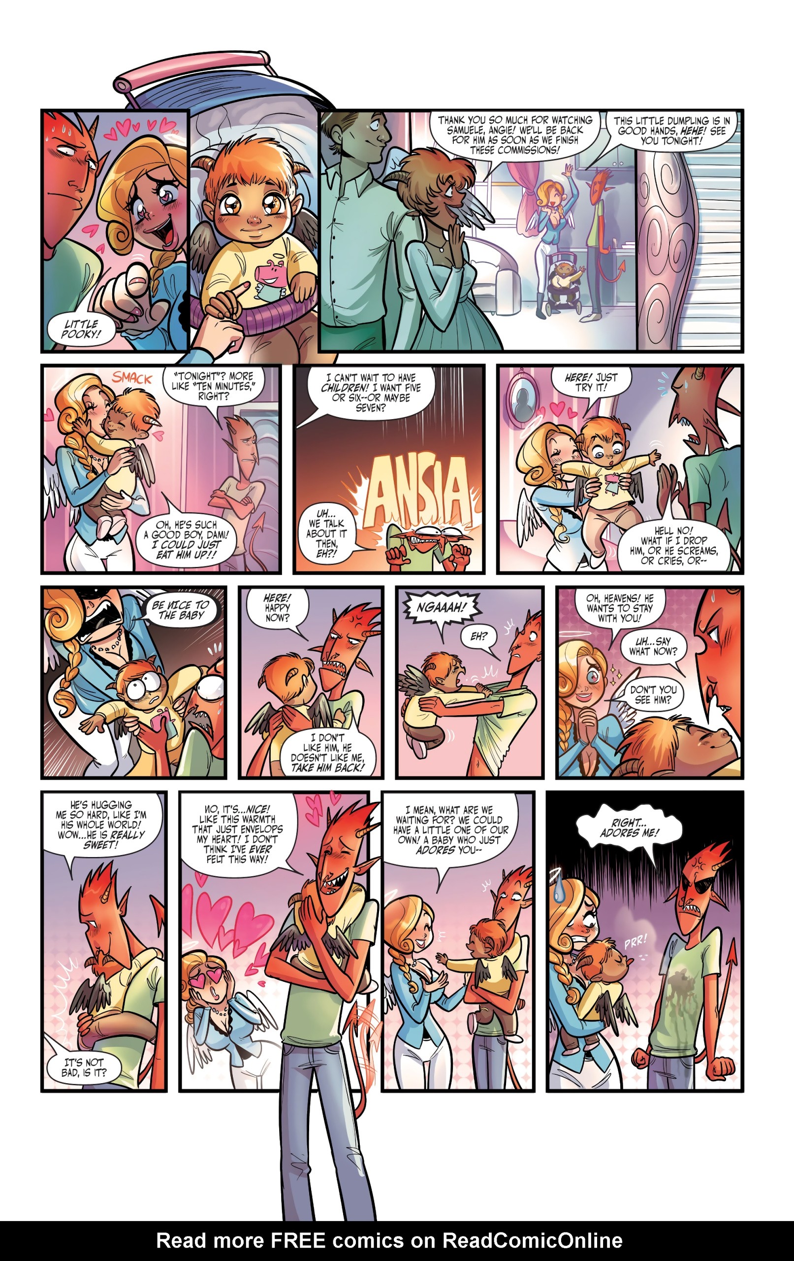 Un Sacred by Mirka Andolfo Issue 4 porn comic picture 20