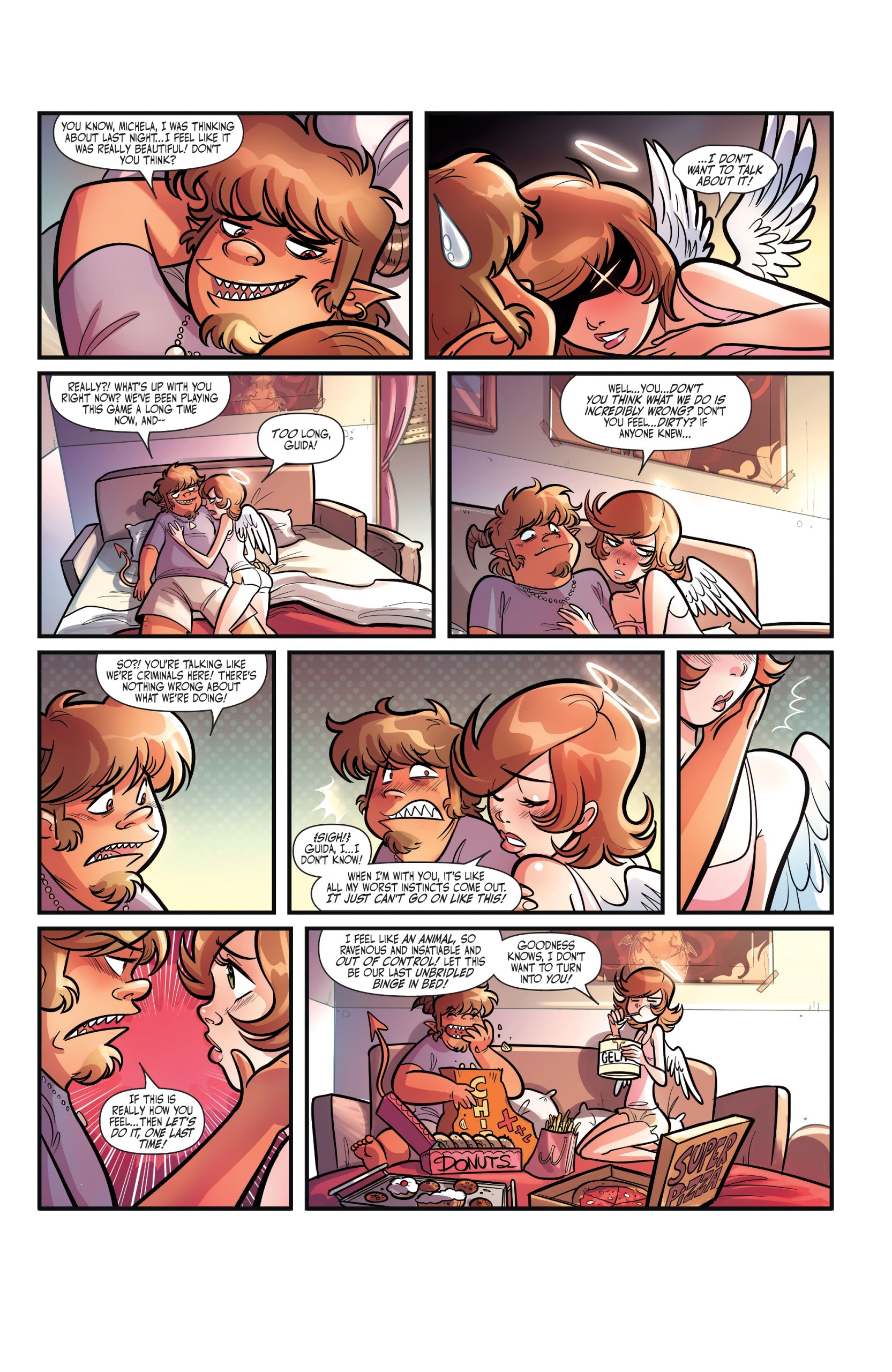 Un Sacred by Mirka Andolfo Issue 4 porn comic picture 3