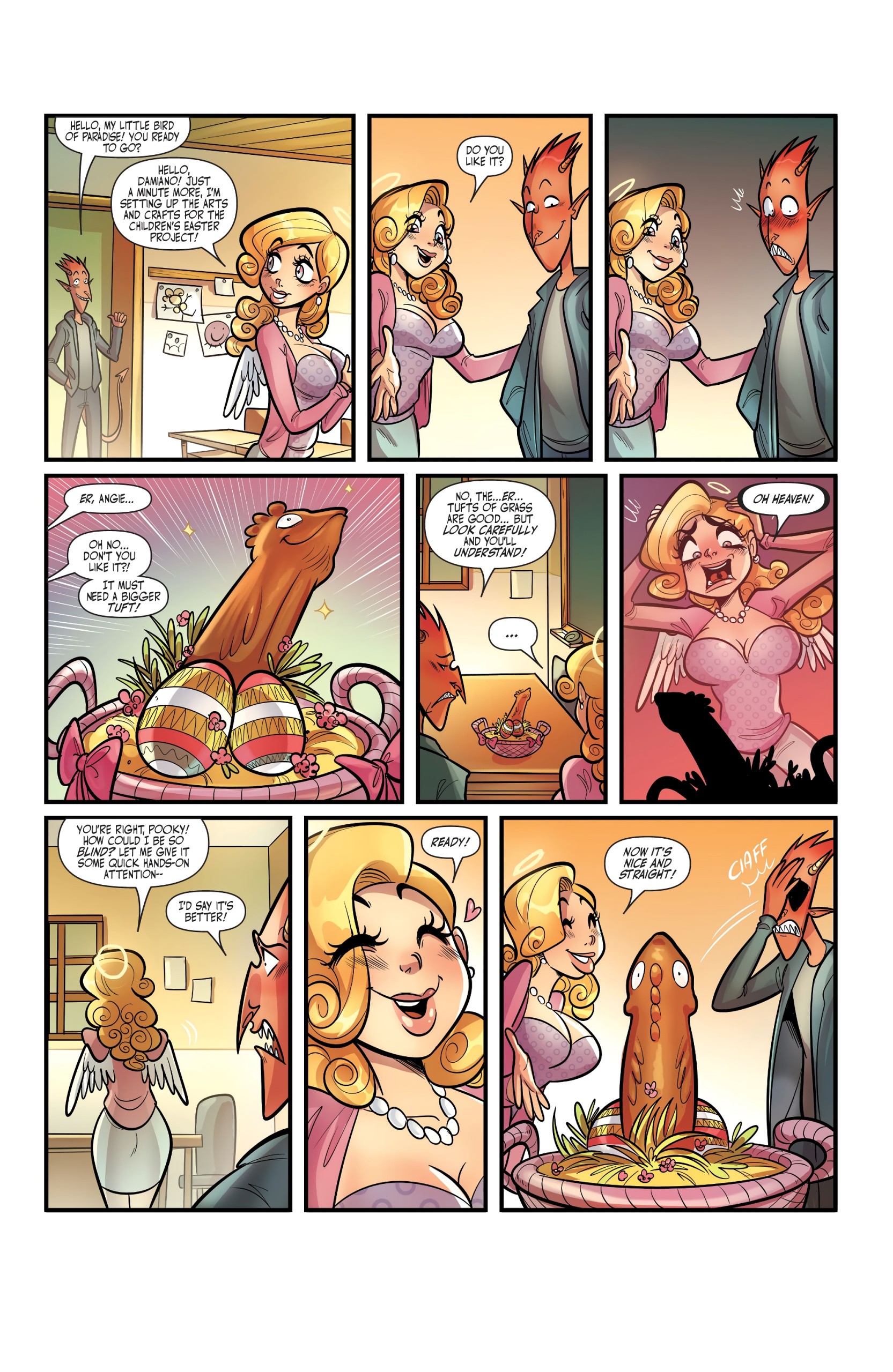 Un Sacred by Mirka Andolfo Issue 4 porn comic picture 4