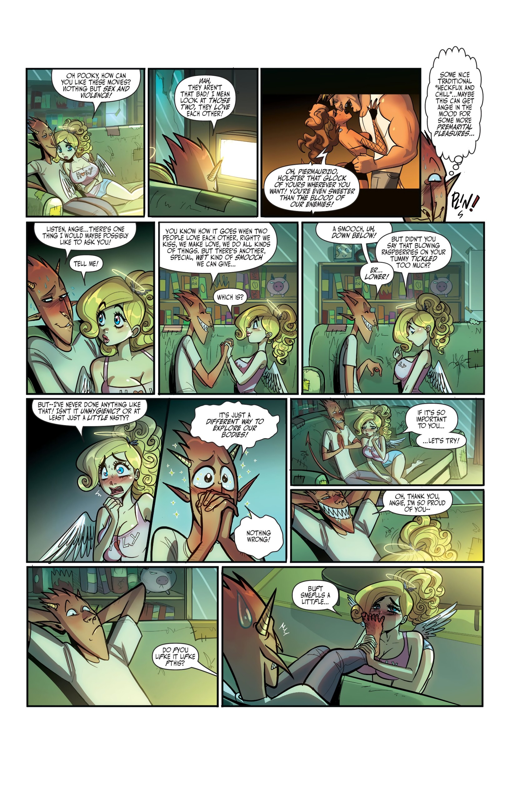 Un Sacred by Mirka Andolfo Issue 4 porn comic picture 5