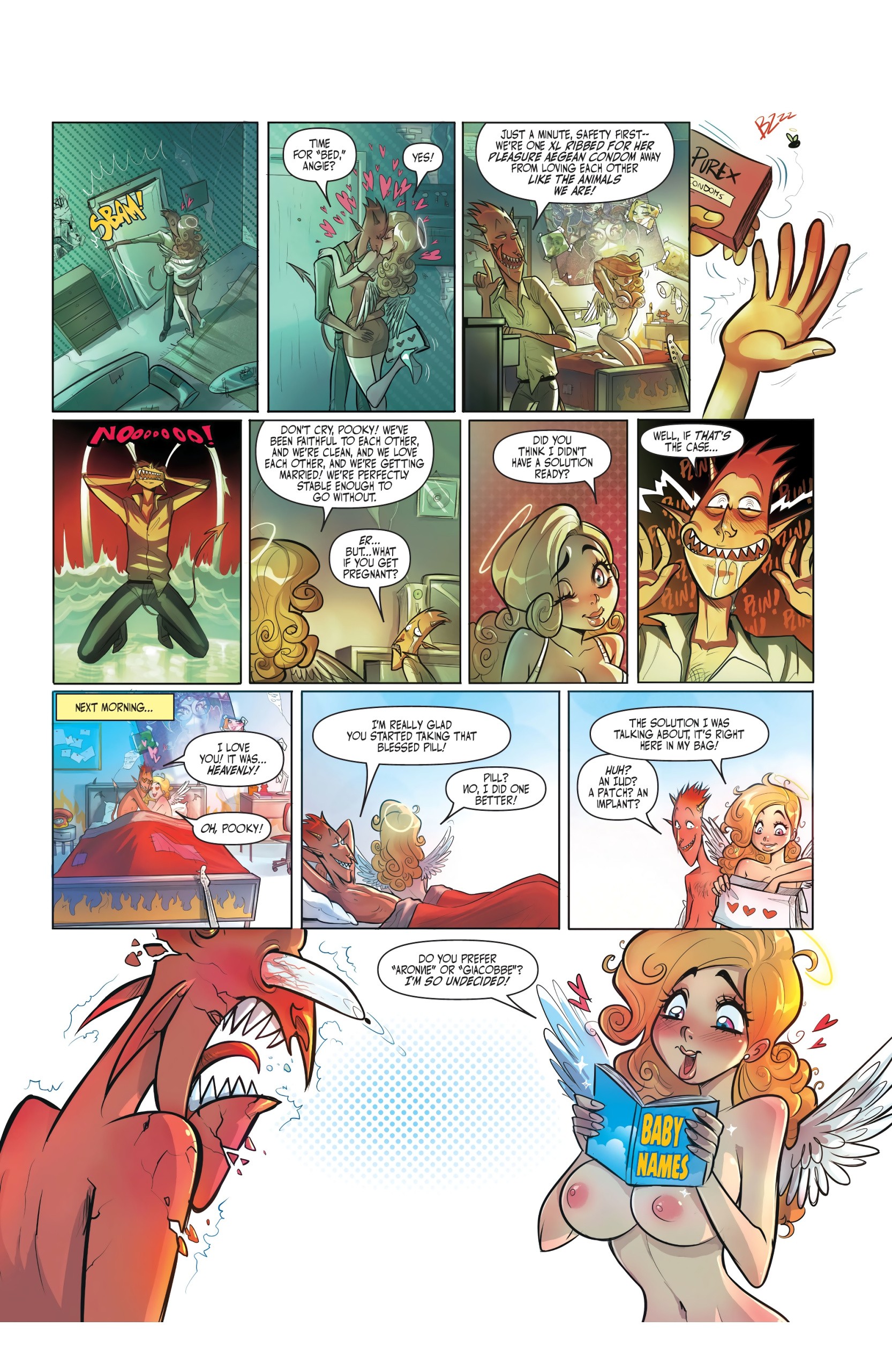 Un Sacred by Mirka Andolfo Issue 4 porn comic picture 7