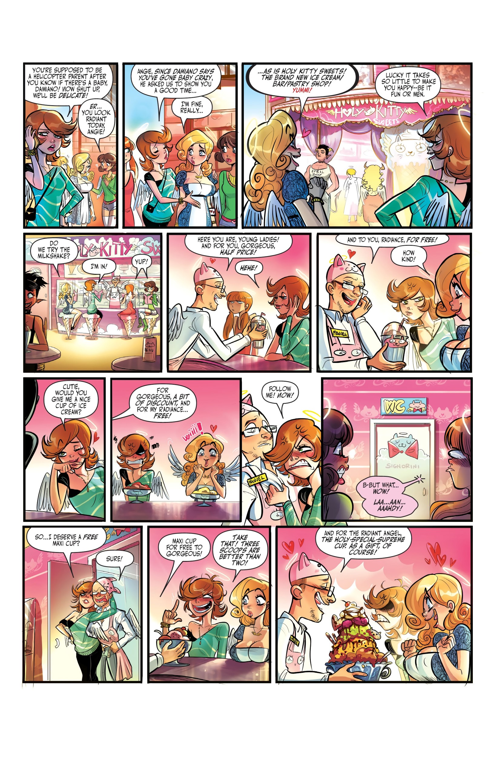 Un Sacred by Mirka Andolfo Issue 4 porn comic picture 9