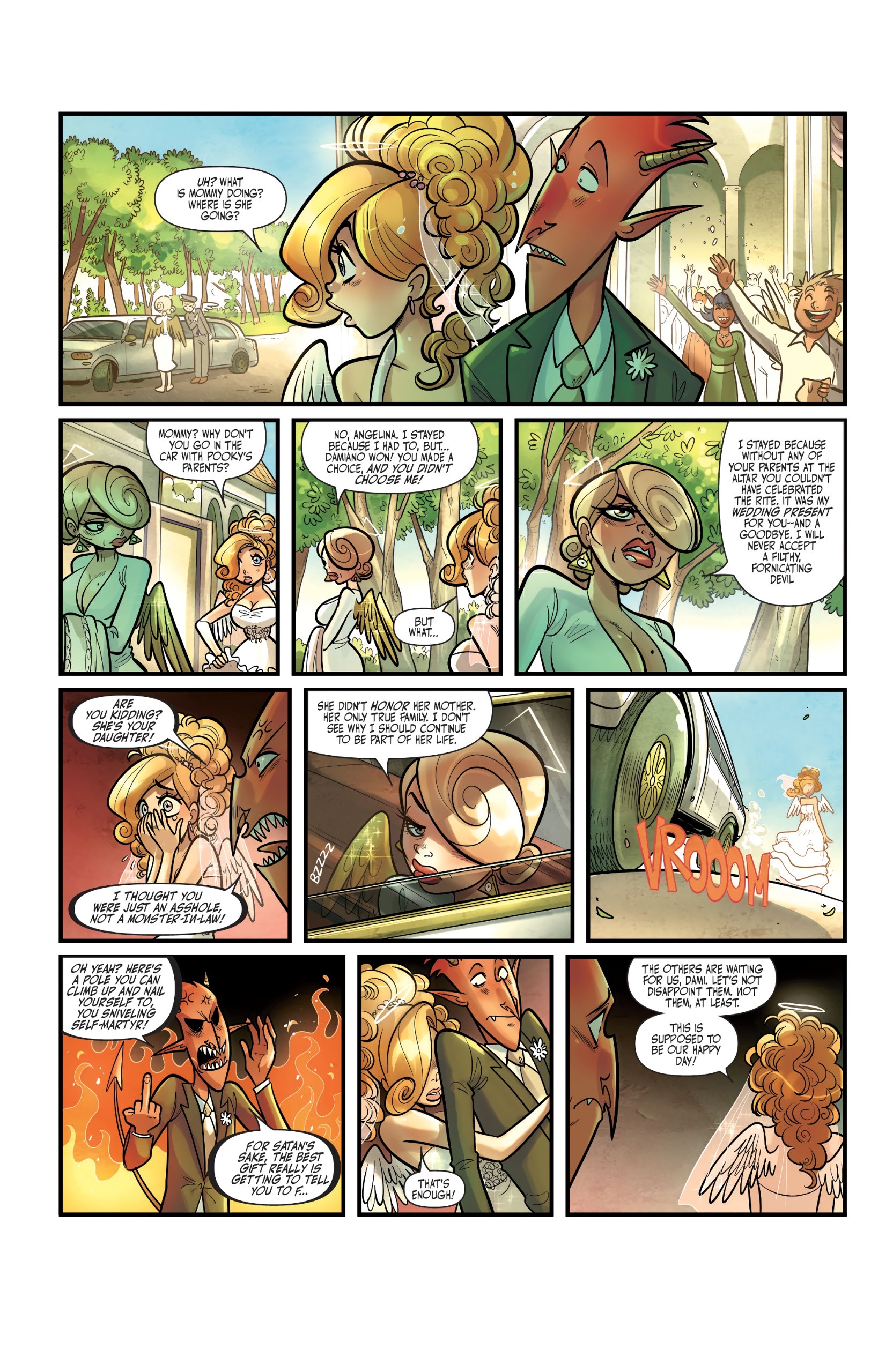 Un Sacred by Mirka Andolfo Issue 5 porn comic picture 10