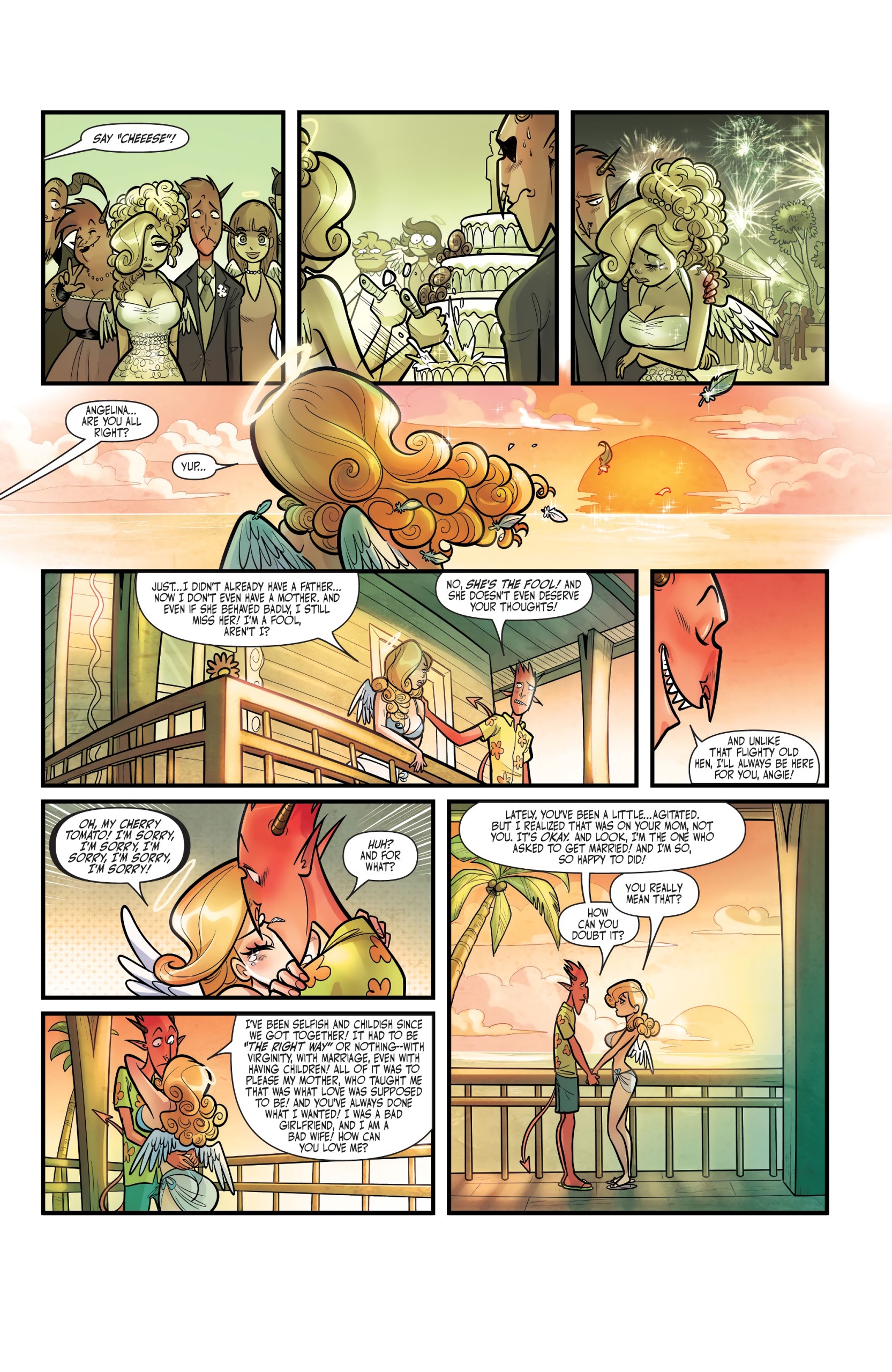 Un Sacred by Mirka Andolfo Issue 5 porn comic picture 11