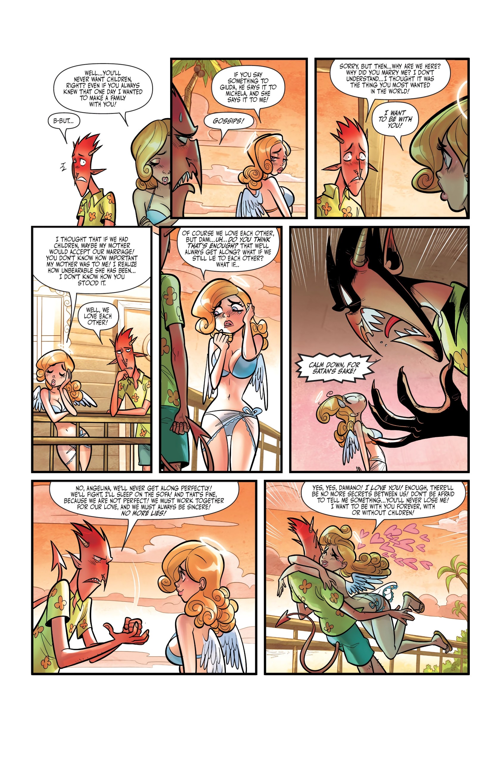 Un Sacred by Mirka Andolfo Issue 5 porn comic picture 12