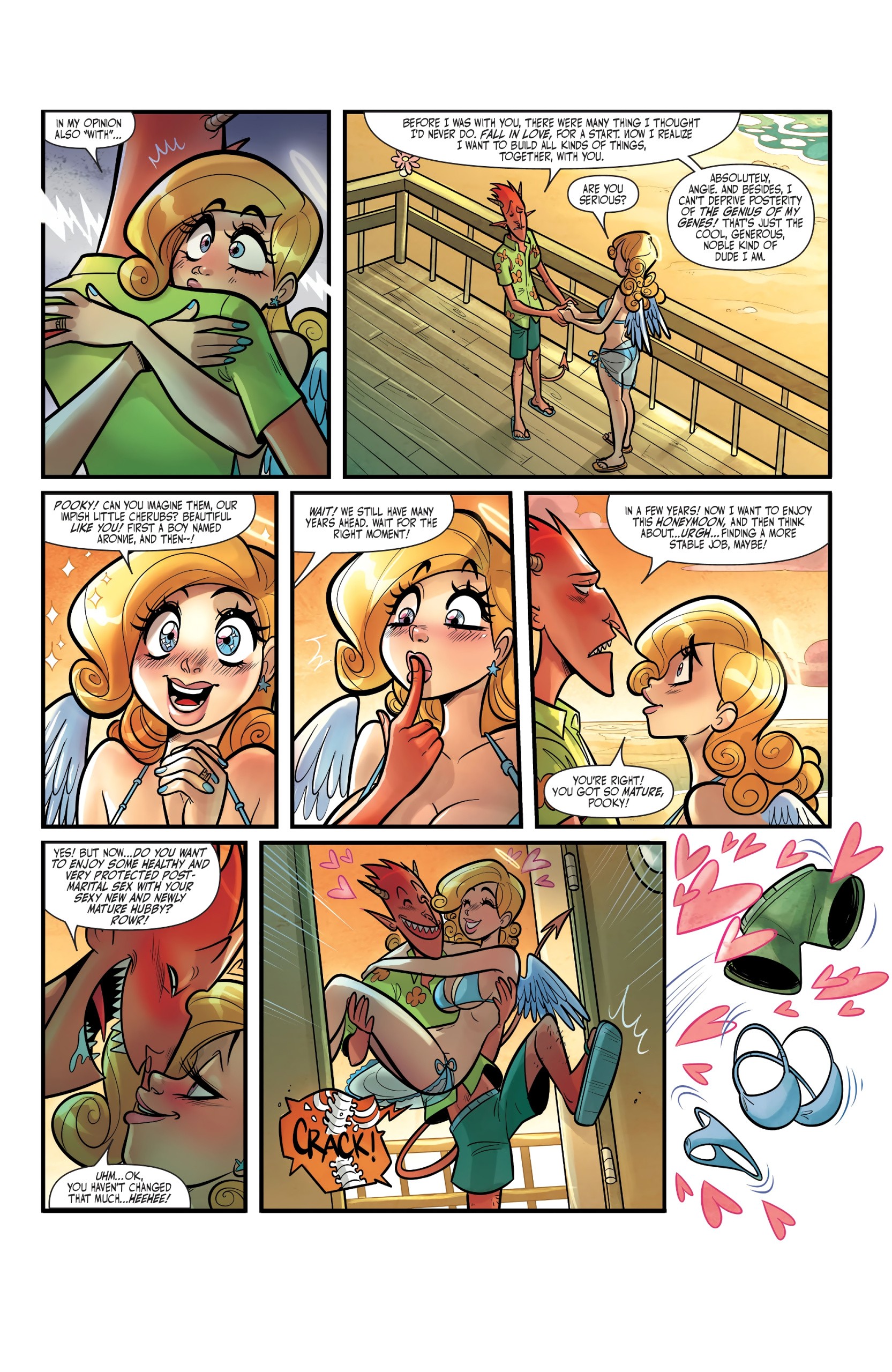 Un Sacred by Mirka Andolfo Issue 5 porn comic picture 13