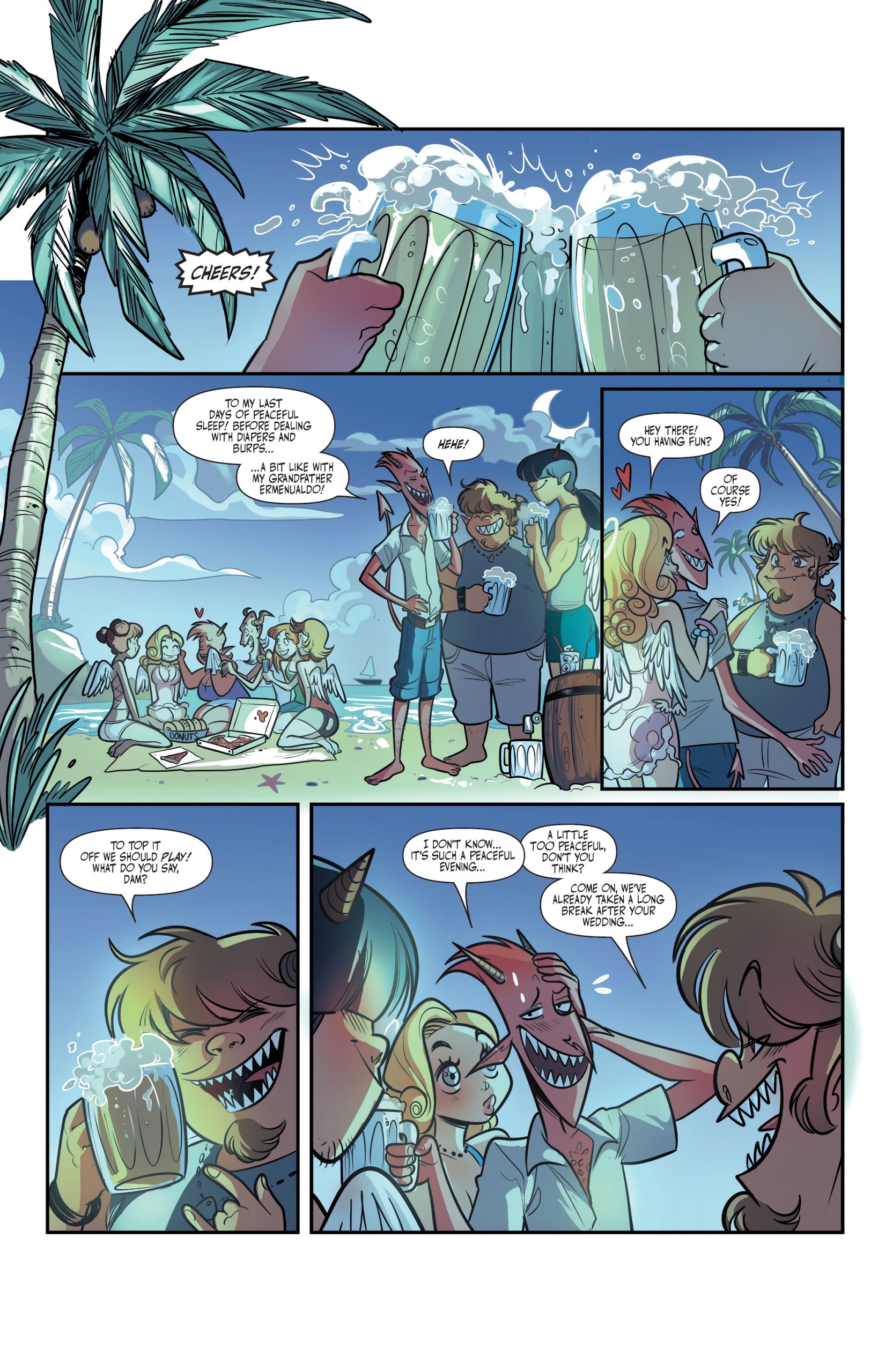 Un Sacred by Mirka Andolfo Issue 5 porn comic picture 19