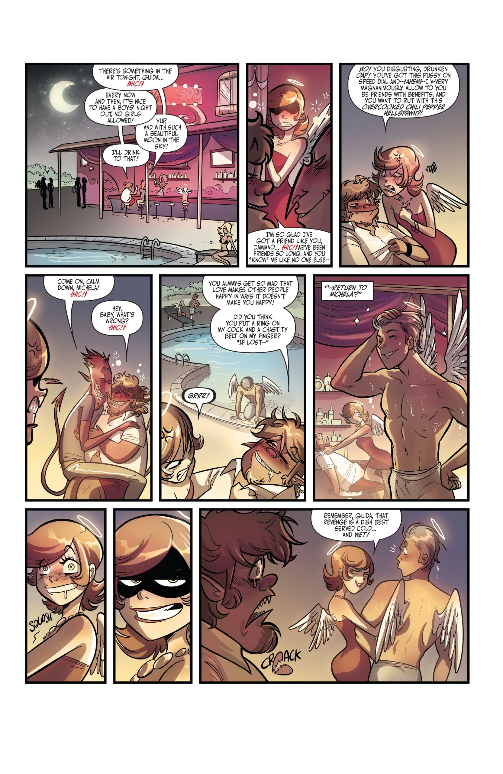 Un Sacred by Mirka Andolfo Issue 5 porn comic picture 2