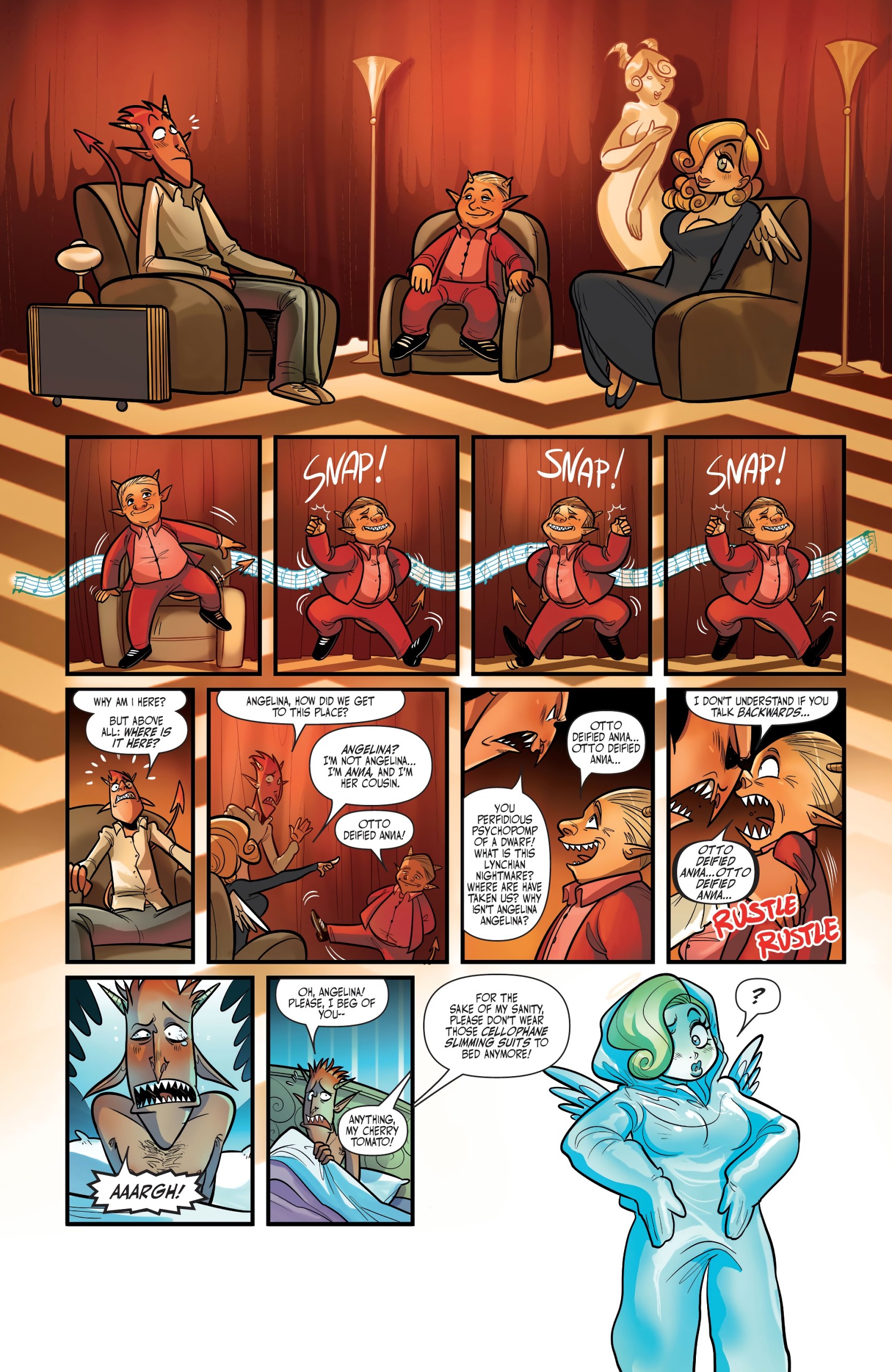 Un Sacred by Mirka Andolfo Issue 5 porn comic picture 3