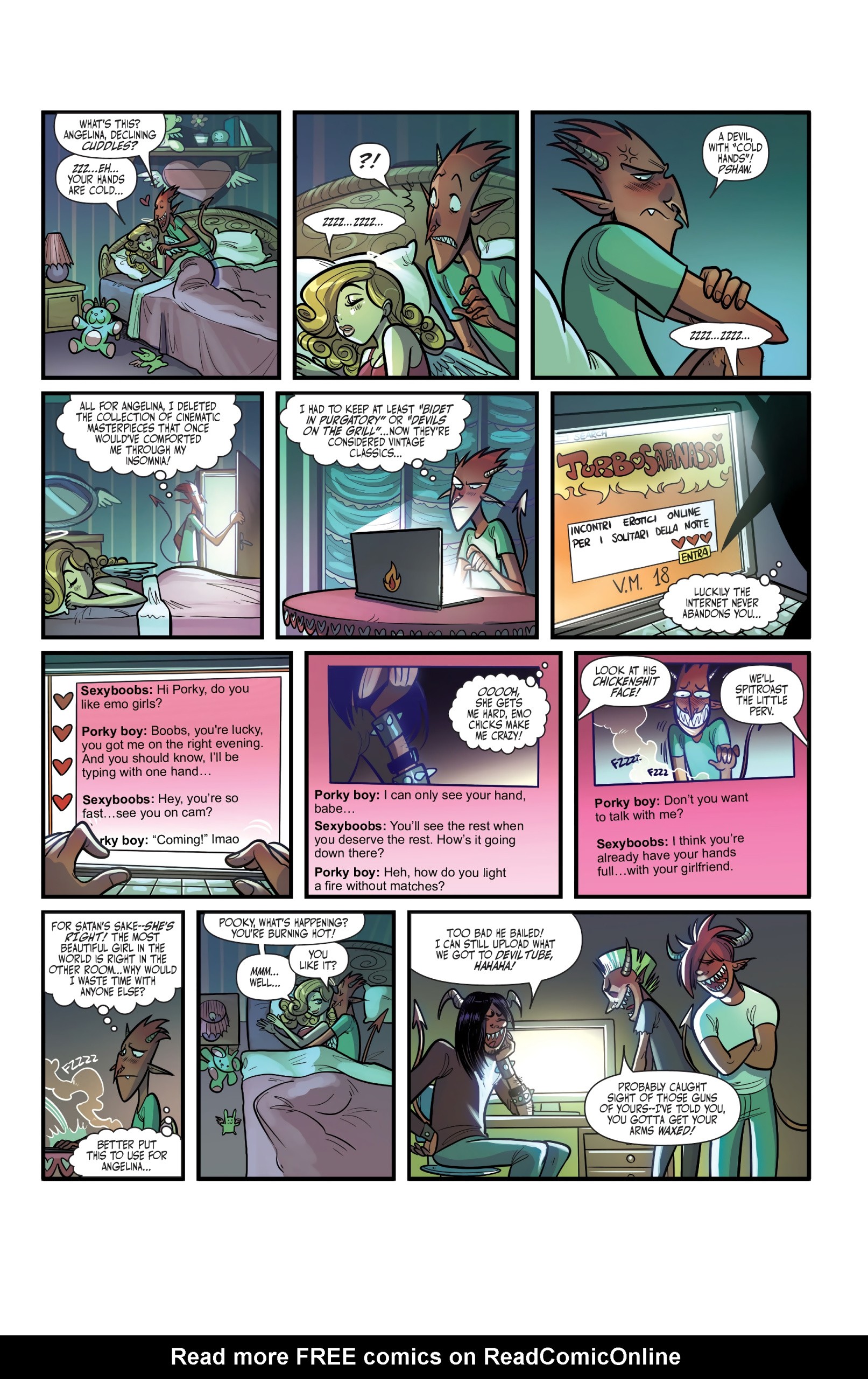 Un Sacred by Mirka Andolfo Issue 5 porn comic picture 4