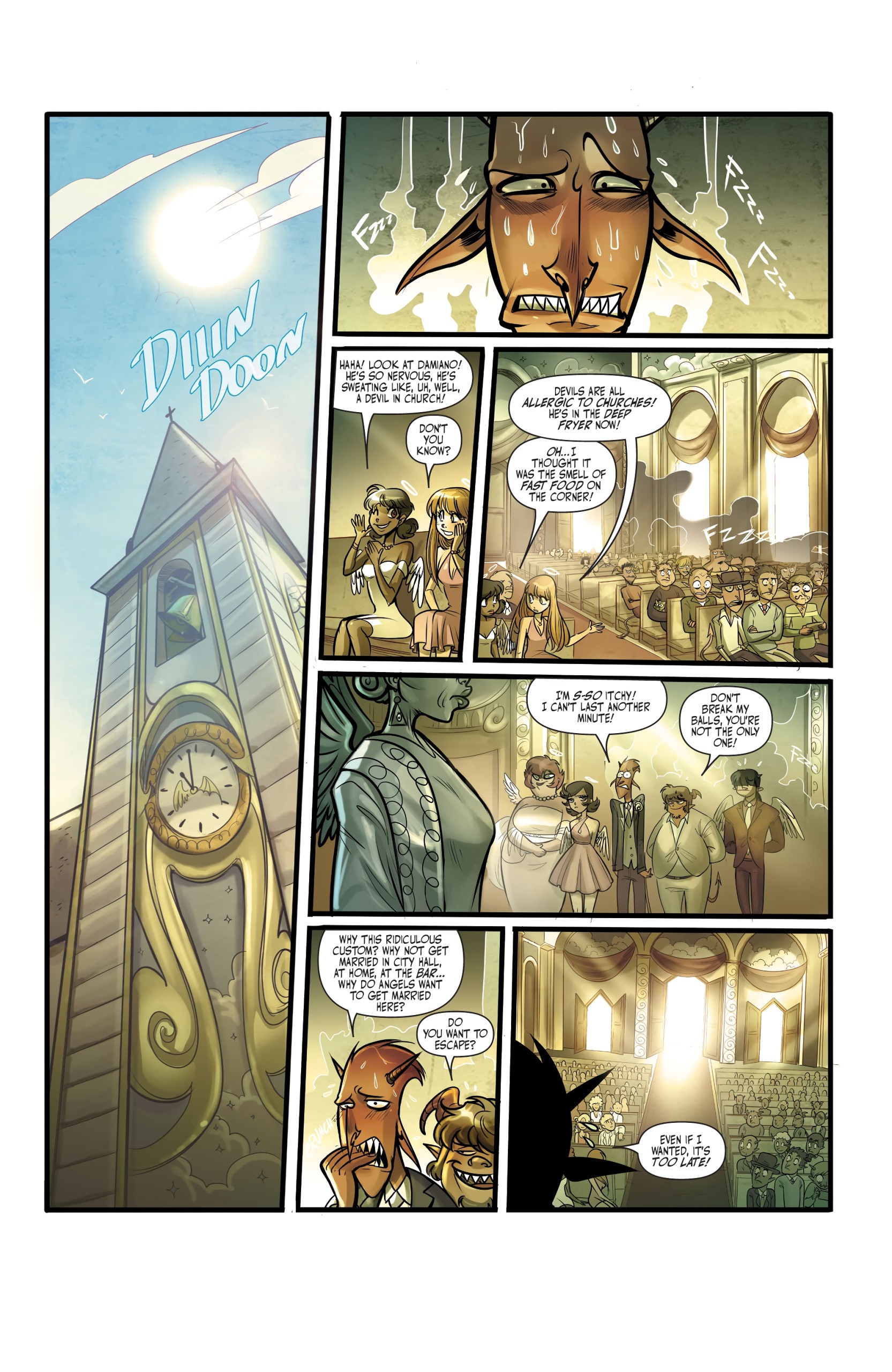 Un Sacred by Mirka Andolfo Issue 5 porn comic picture 7