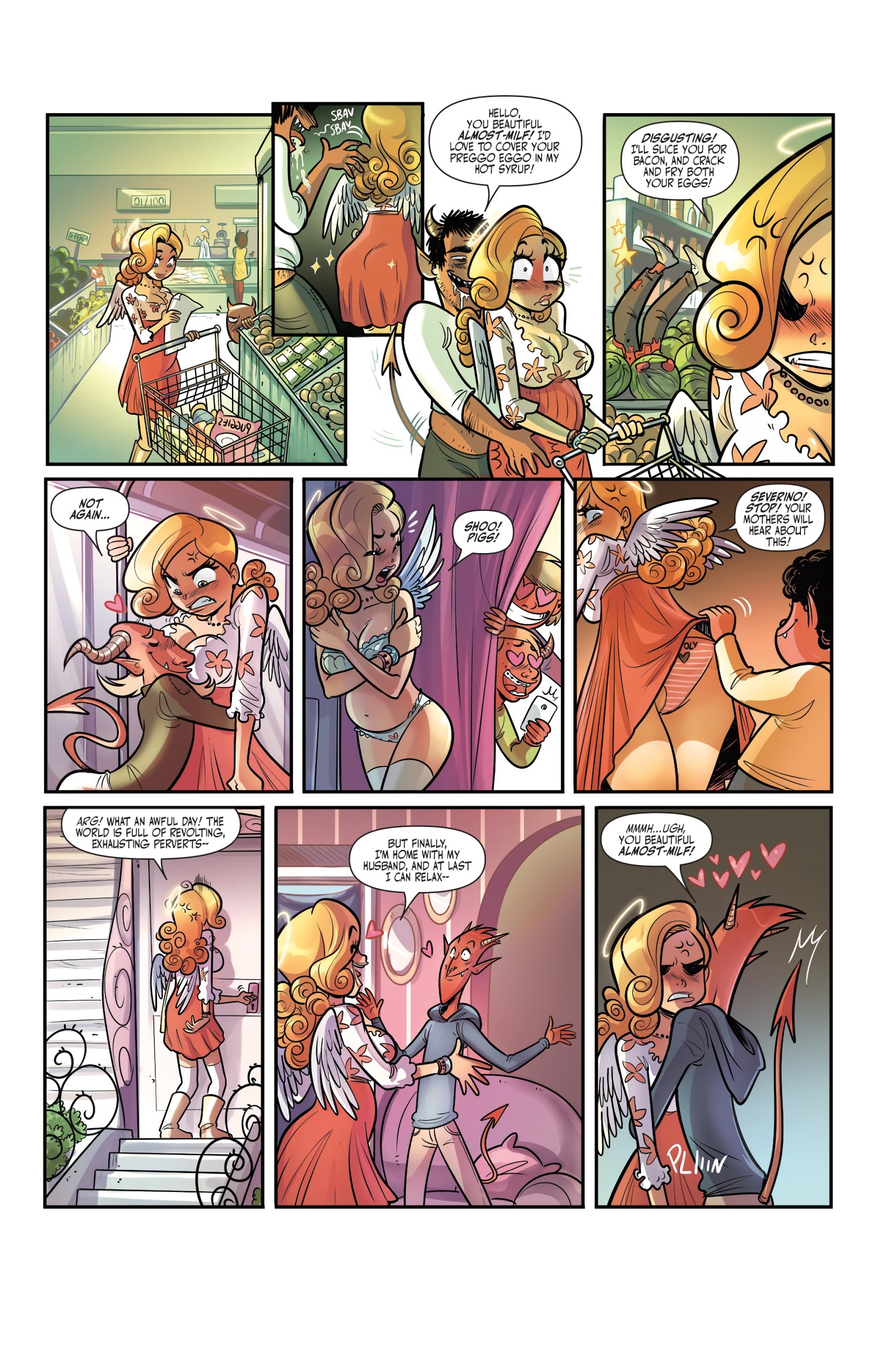 Un Sacred by Mirka Andolfo Issue 6 porn comic picture 10
