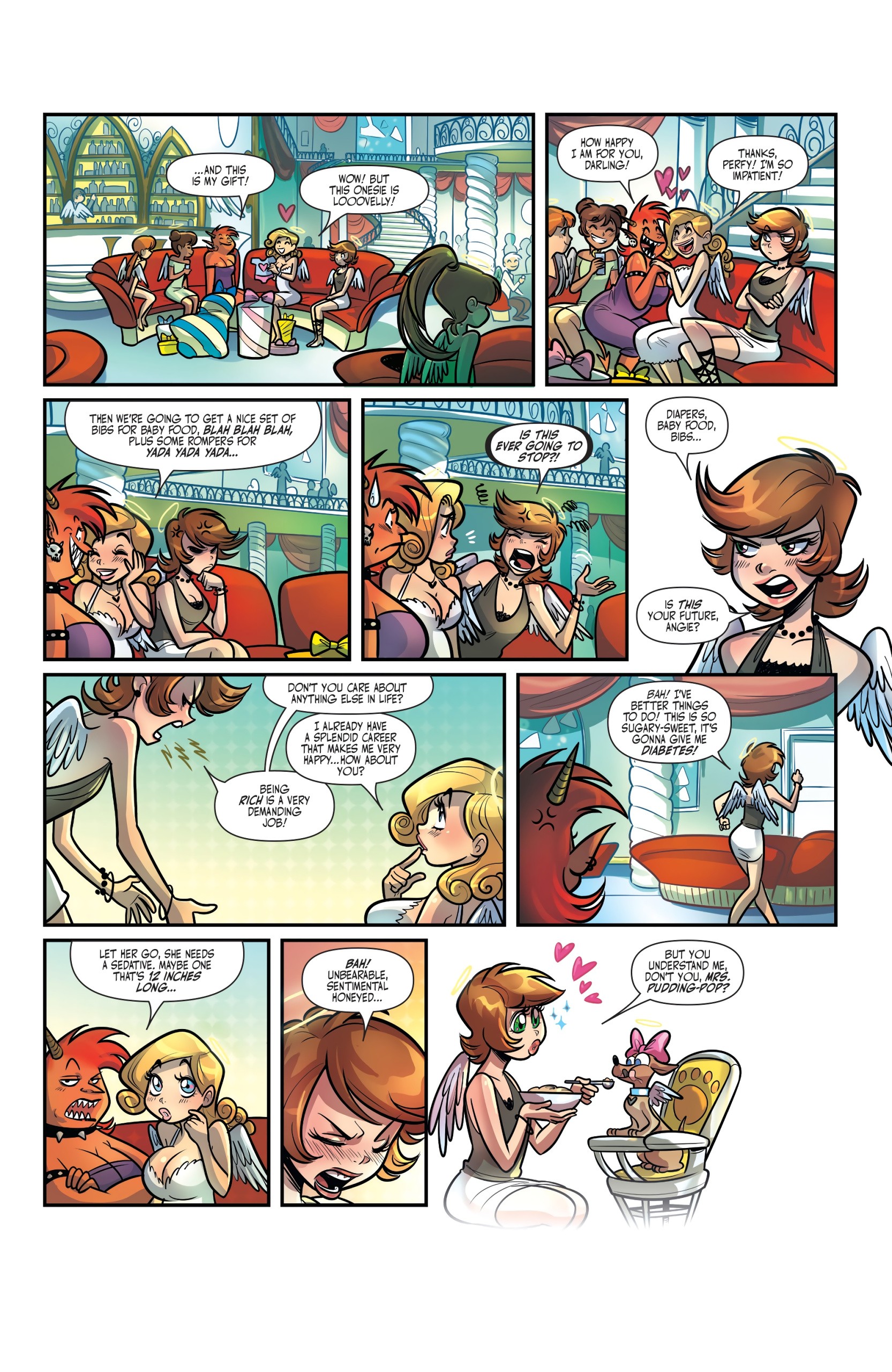 Un Sacred by Mirka Andolfo Issue 6 porn comic picture 11