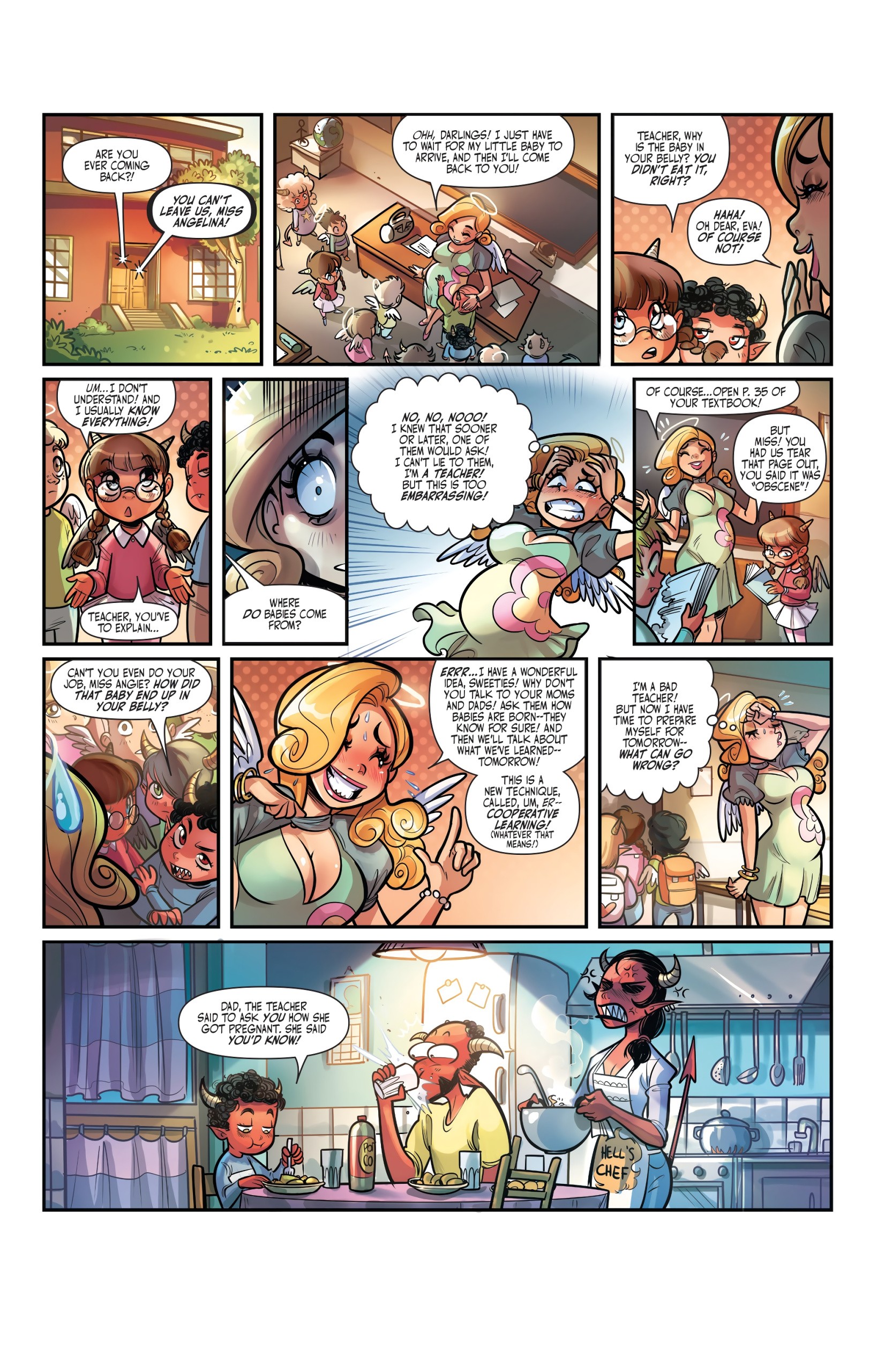 Un Sacred by Mirka Andolfo Issue 6 porn comic picture 14