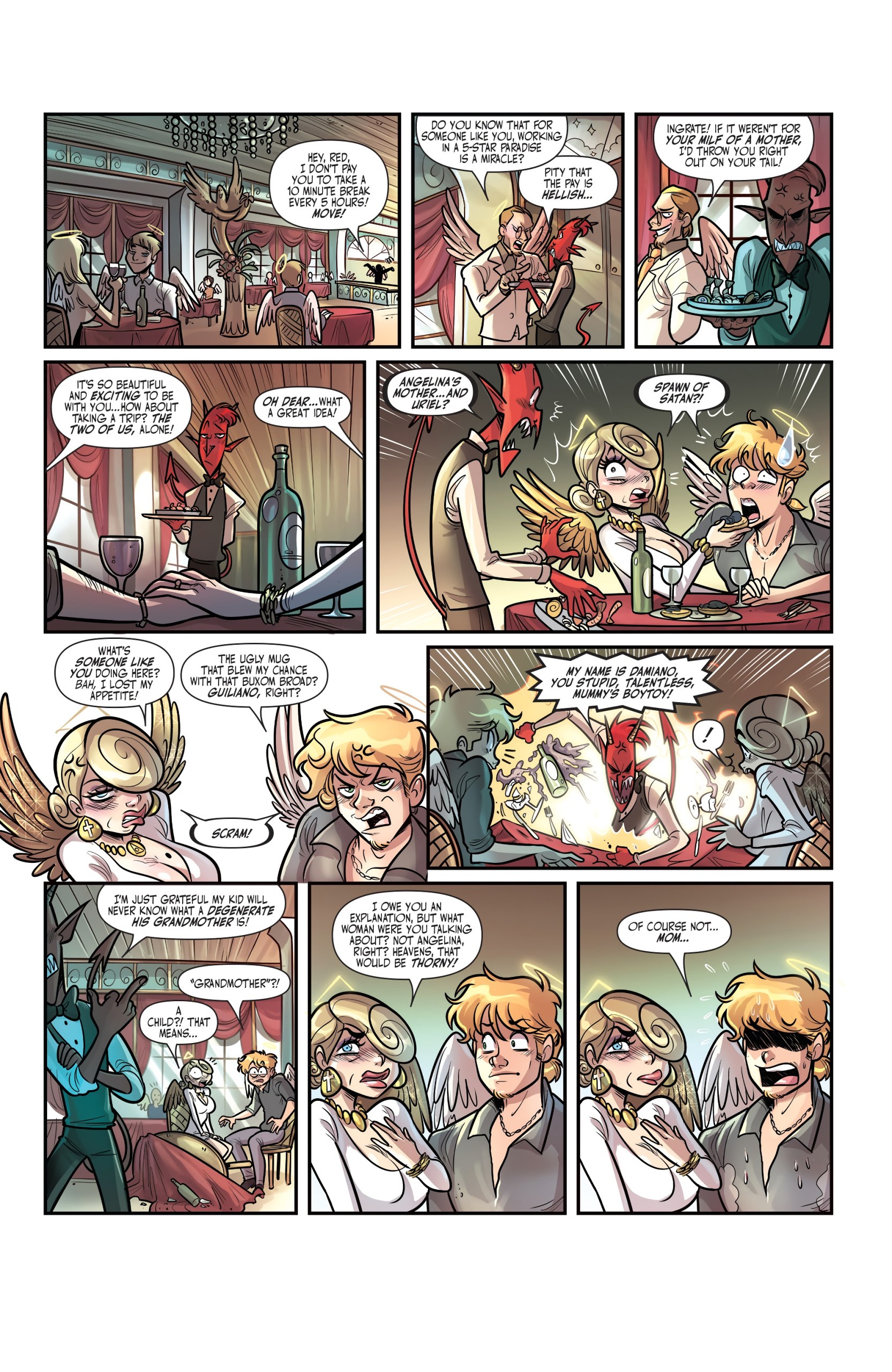 Un Sacred by Mirka Andolfo Issue 6 porn comic picture 19
