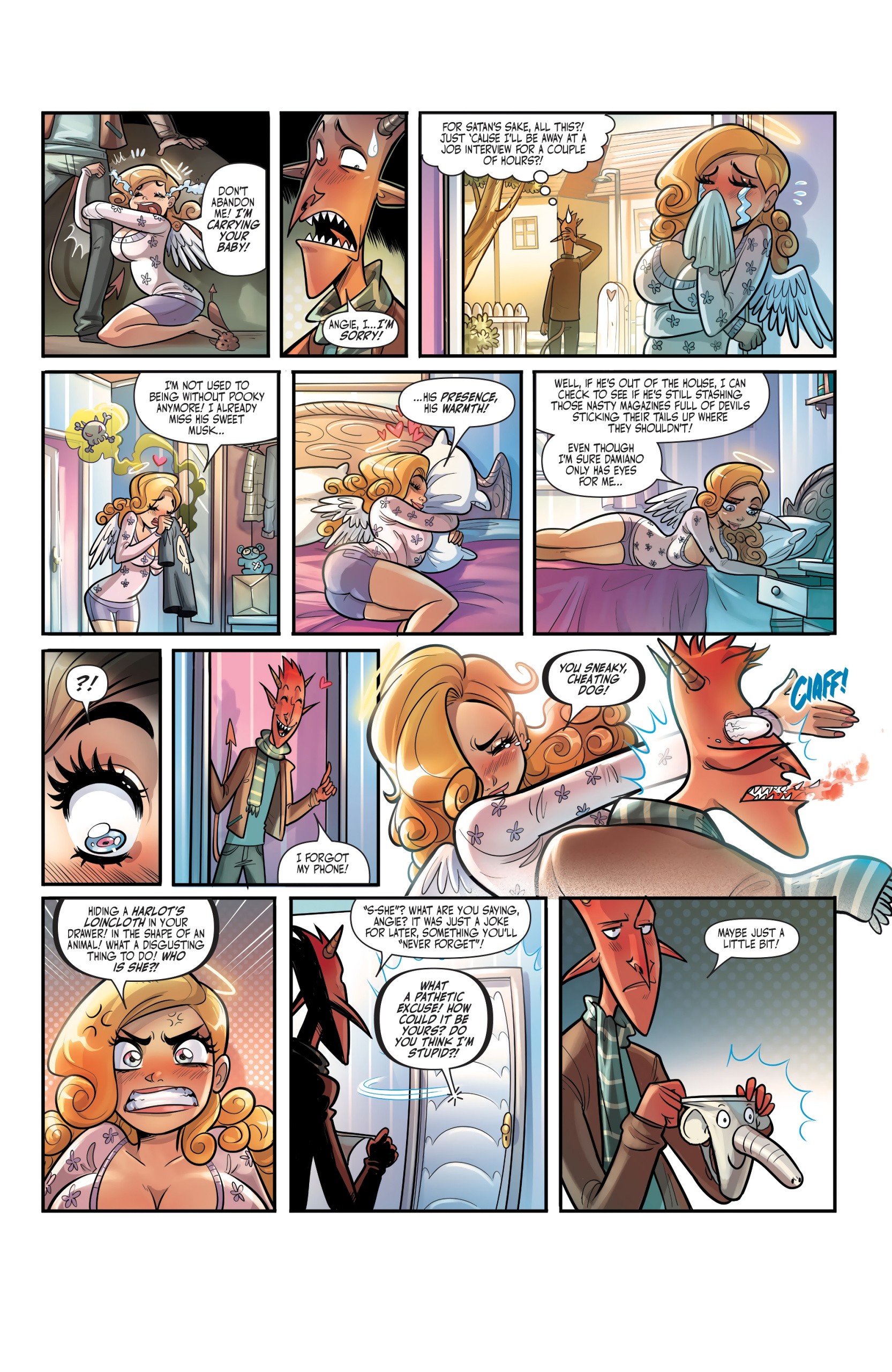 Un Sacred by Mirka Andolfo Issue 6 porn comic picture 4