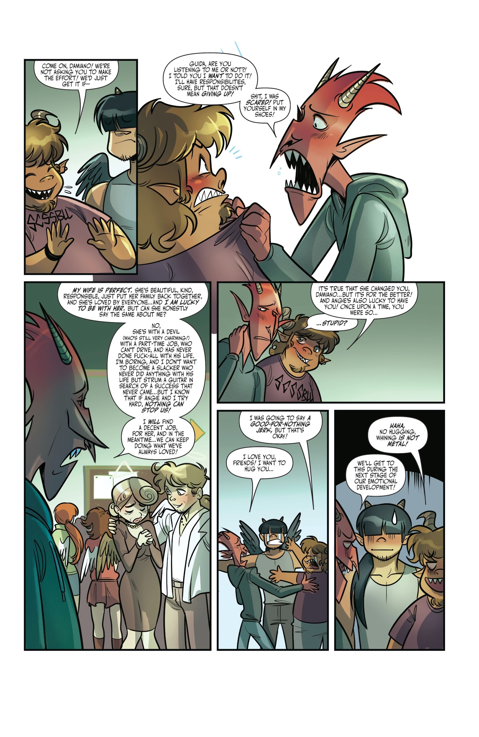 Un Sacred by Mirka Andolfo Issue 7 porn comic picture 12