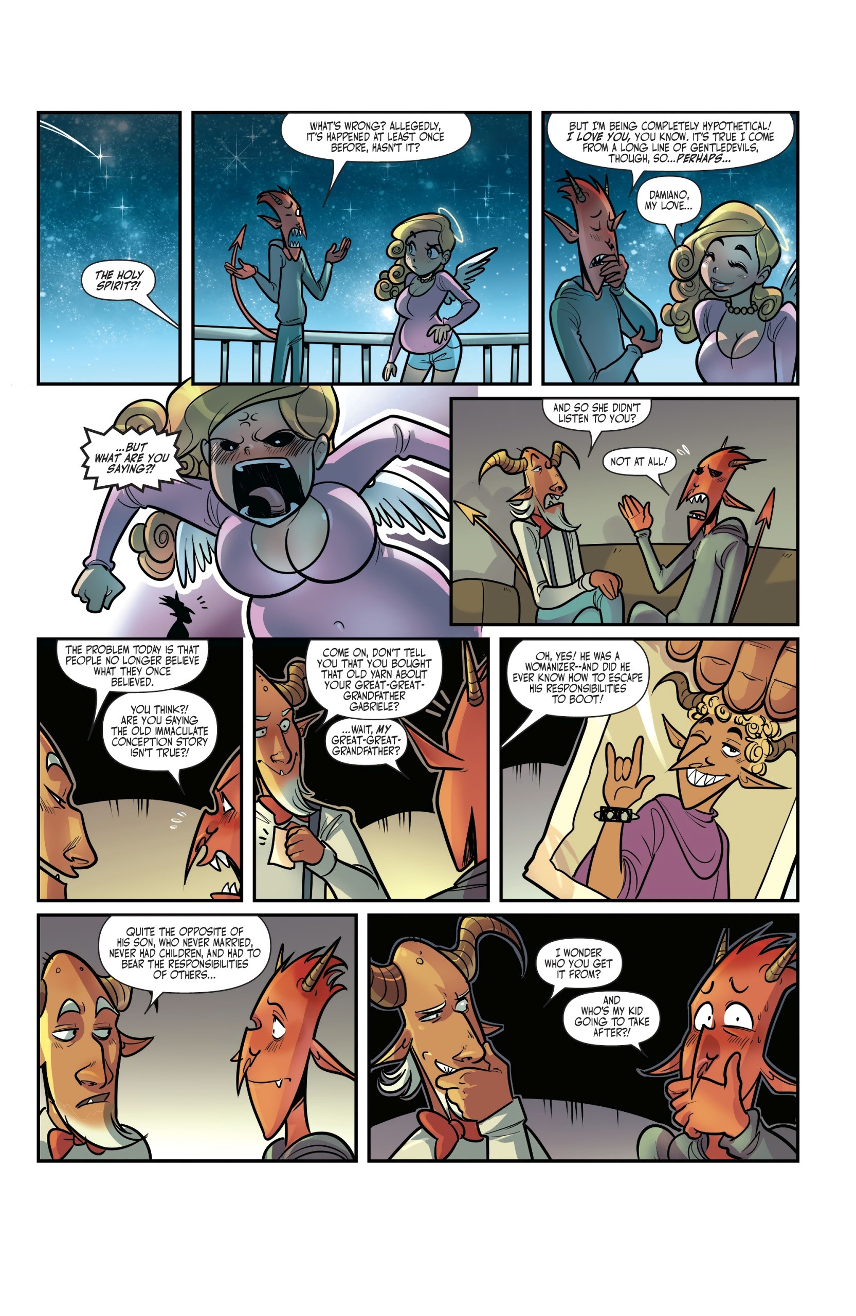 Un Sacred by Mirka Andolfo Issue 7 porn comic picture 3